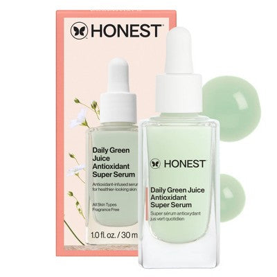Honest Beauty Daily Green Juice Antioxidant Super Serum 1 fl oz - New