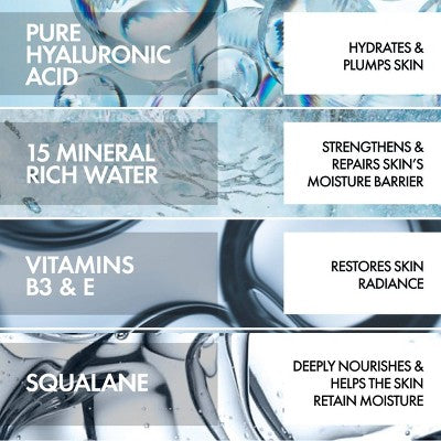 Vichy Mineral 89 Fragrance Free Face Cream 1.69oz - New