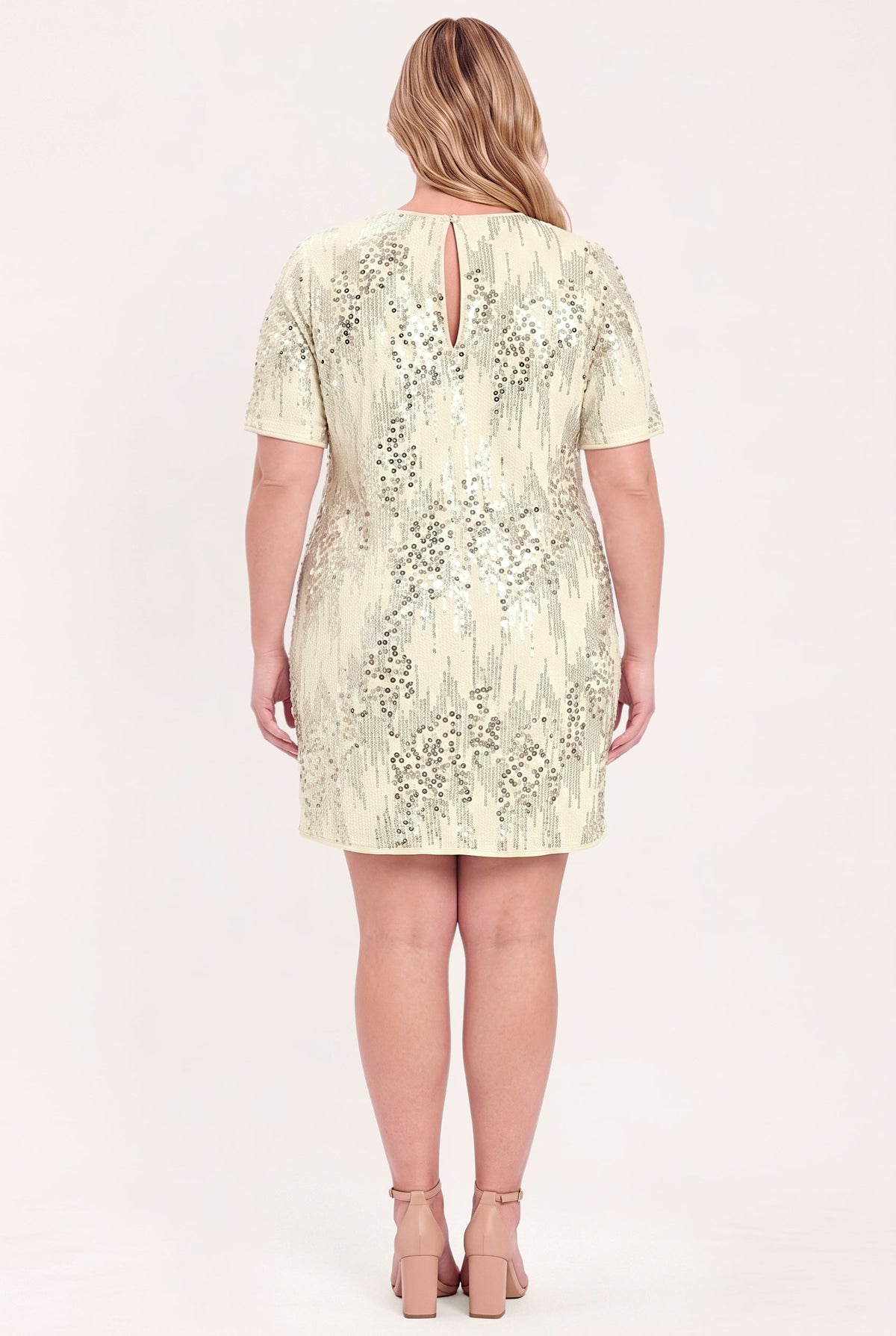 NOIR & IVORY STATEMENT DRESS