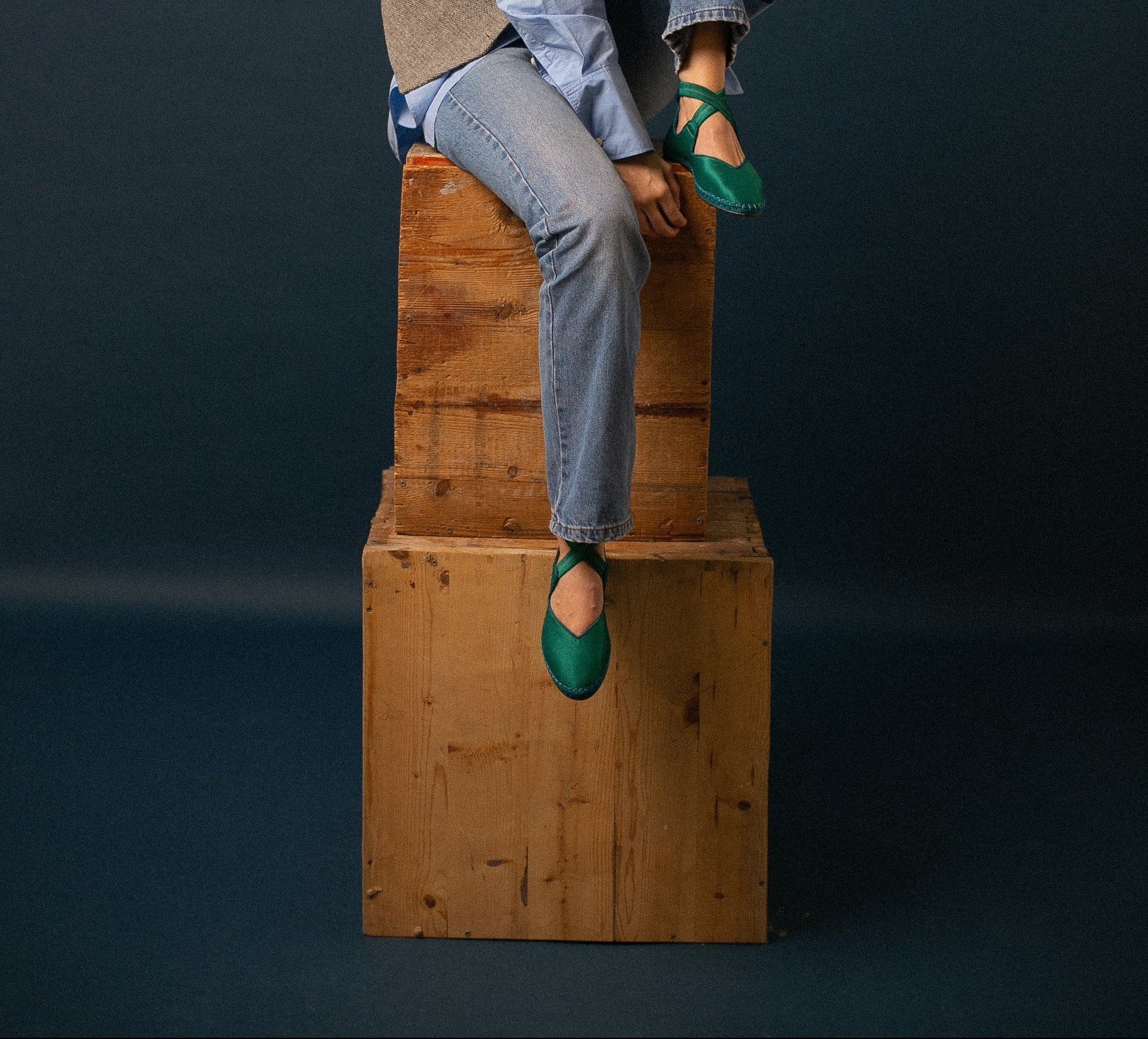 Loafers Aqua