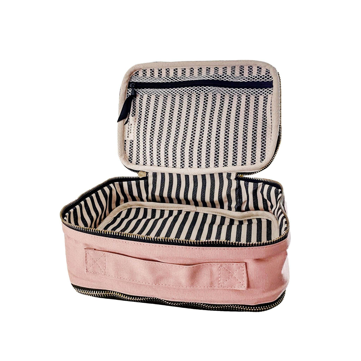 Double-Sided Makeup Case – Pink/Blush