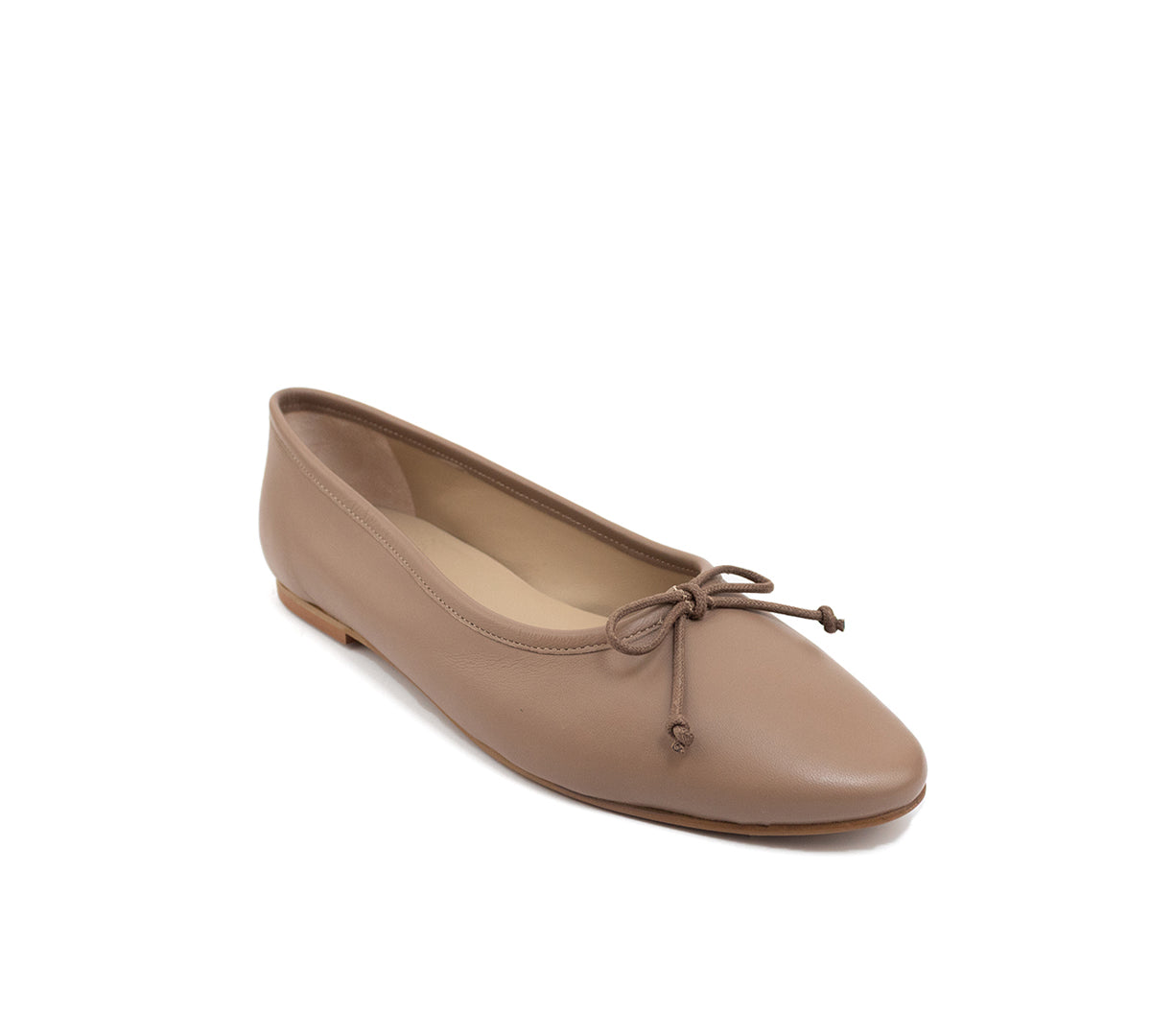 Belle Taupe Leather