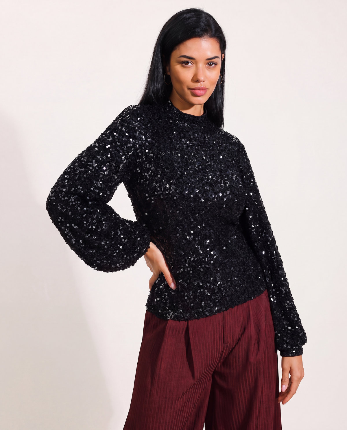 STAY THE SAME SEQUIN TOP