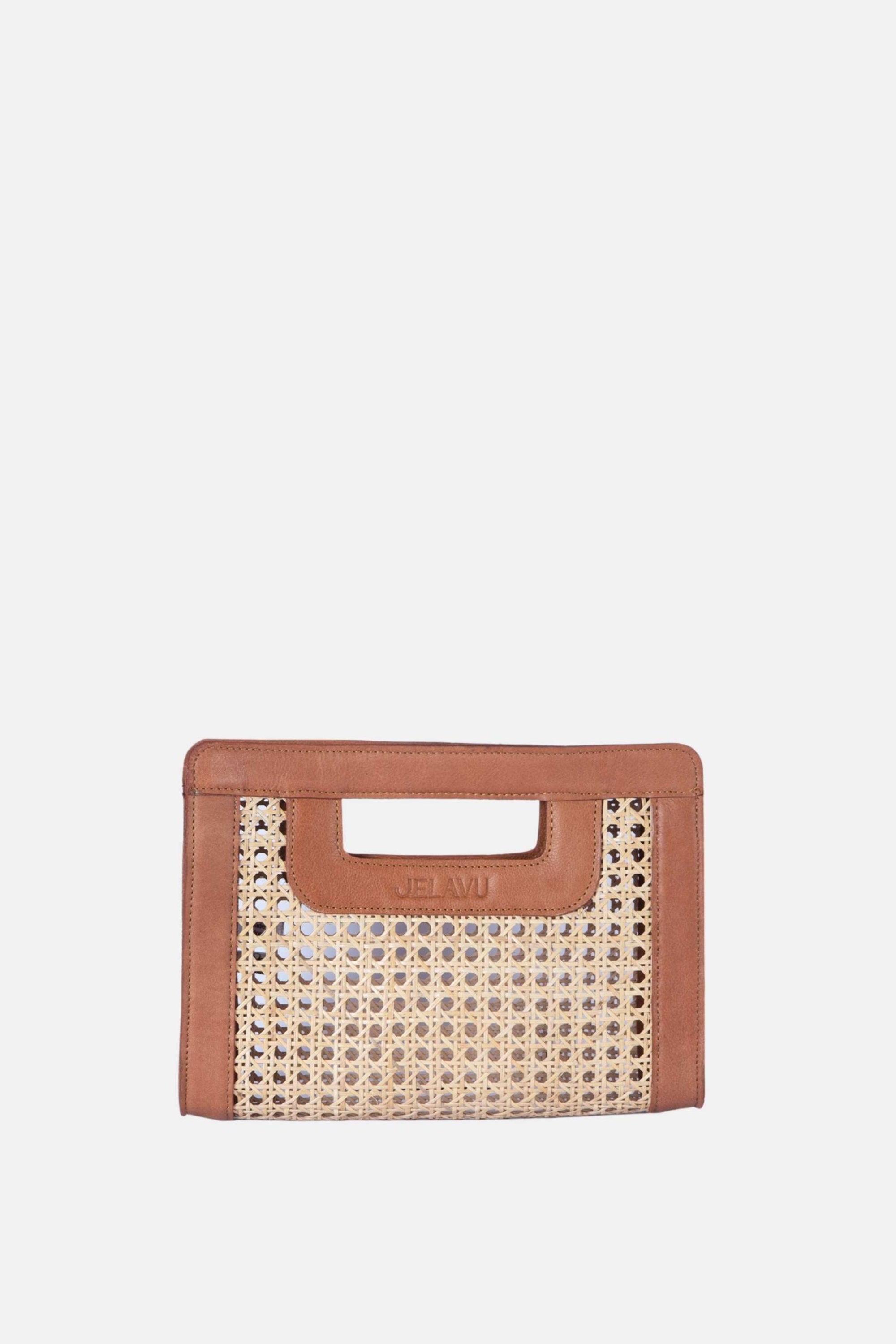 Jelavu - Delmare Tan Clutch Bag
