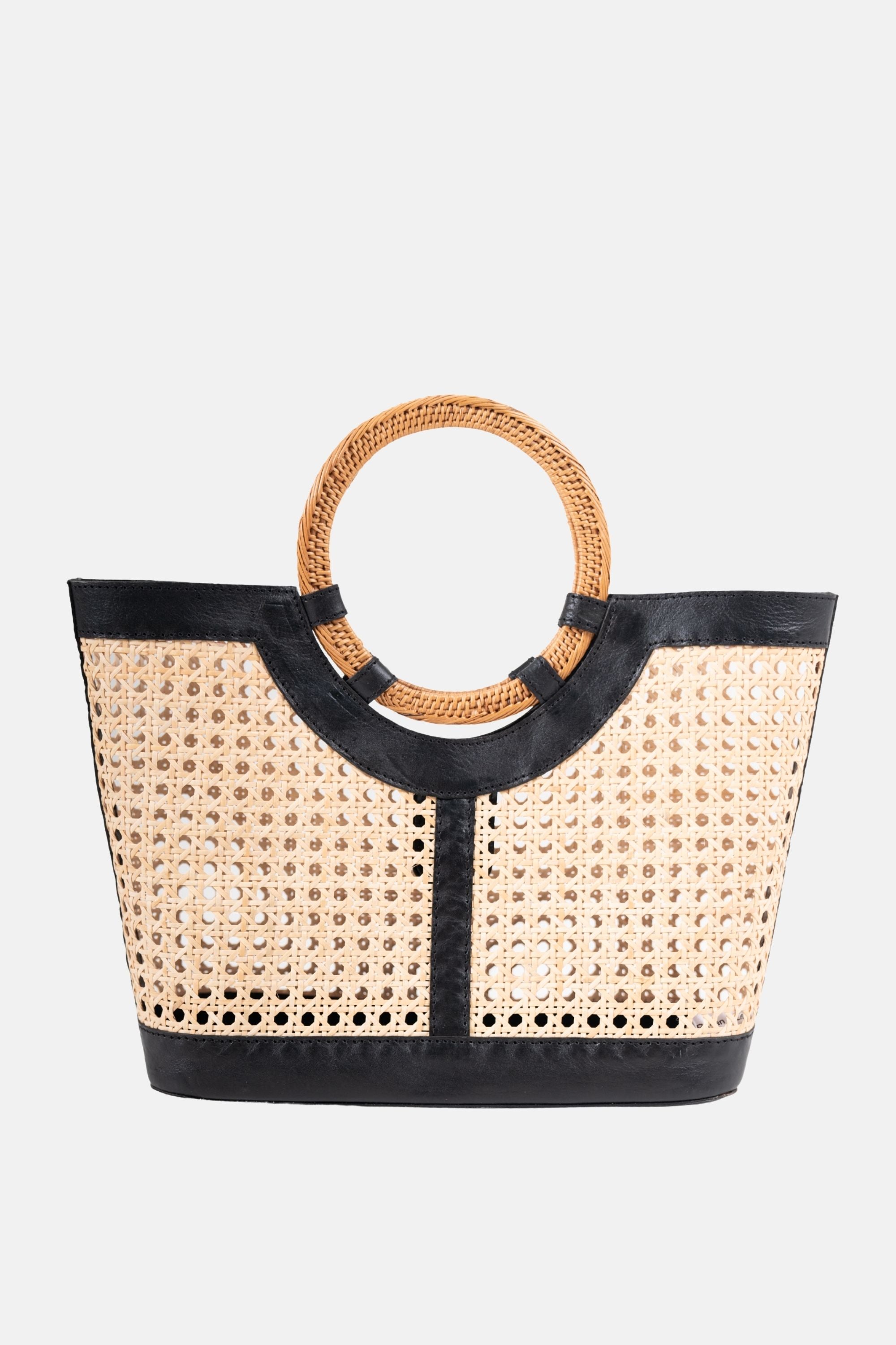 Jelavu Hilton BLACK Large Satchel