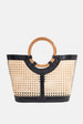 Jelavu Hilton BLACK Large Satchel