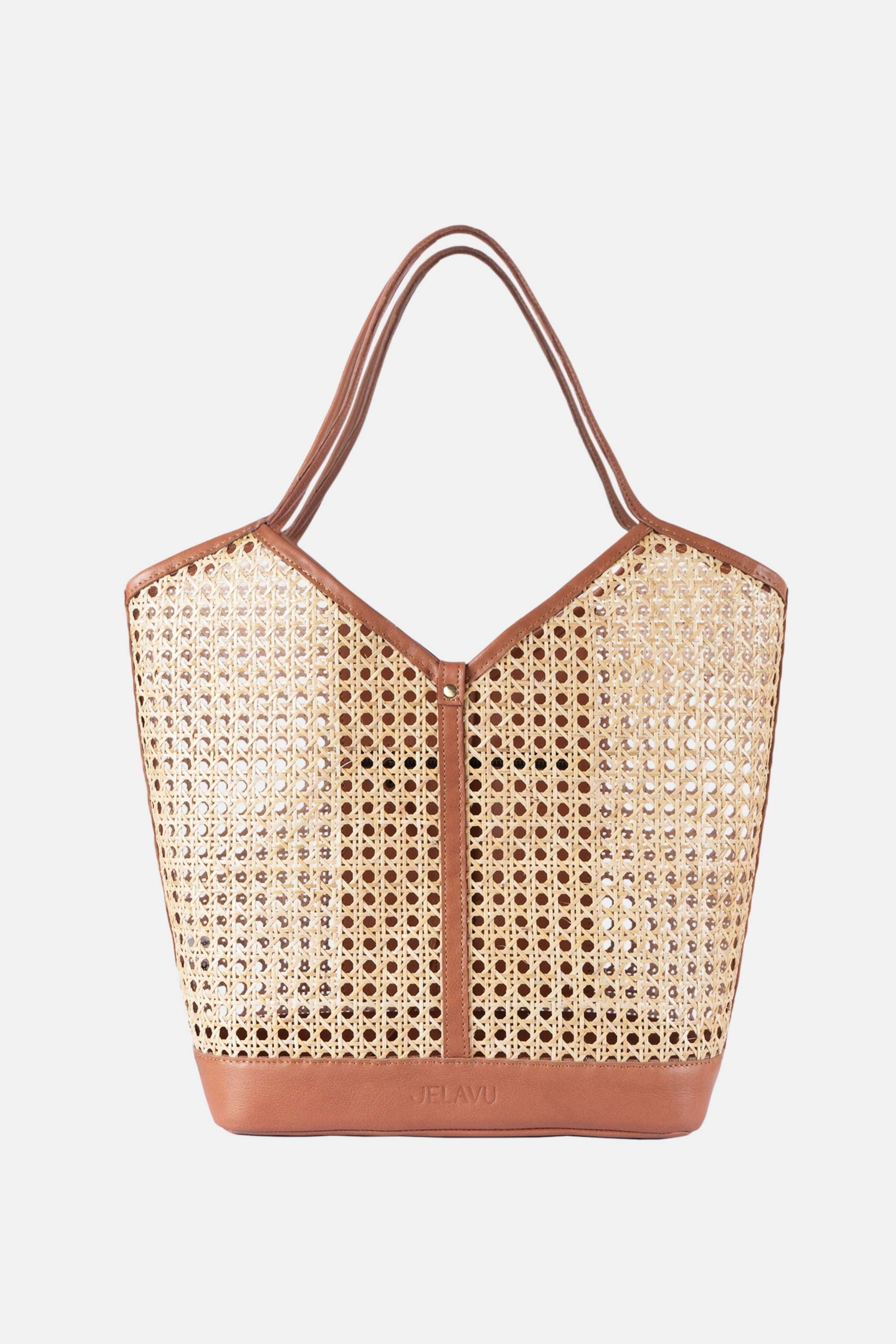 Jelavu - Ophellia Tan Tote Bag