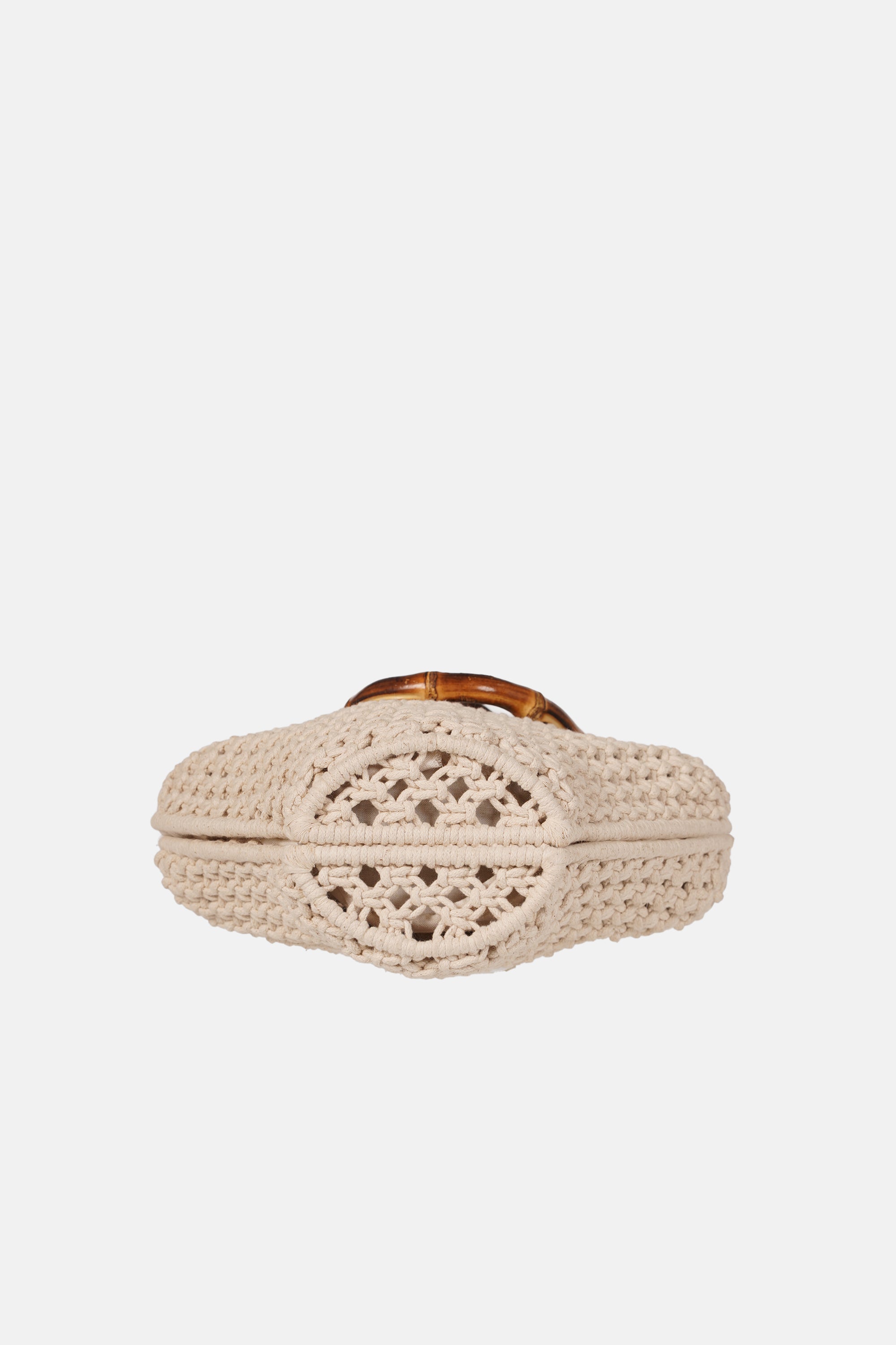 Jelavu - Venus Cream Crochette Shell Bag