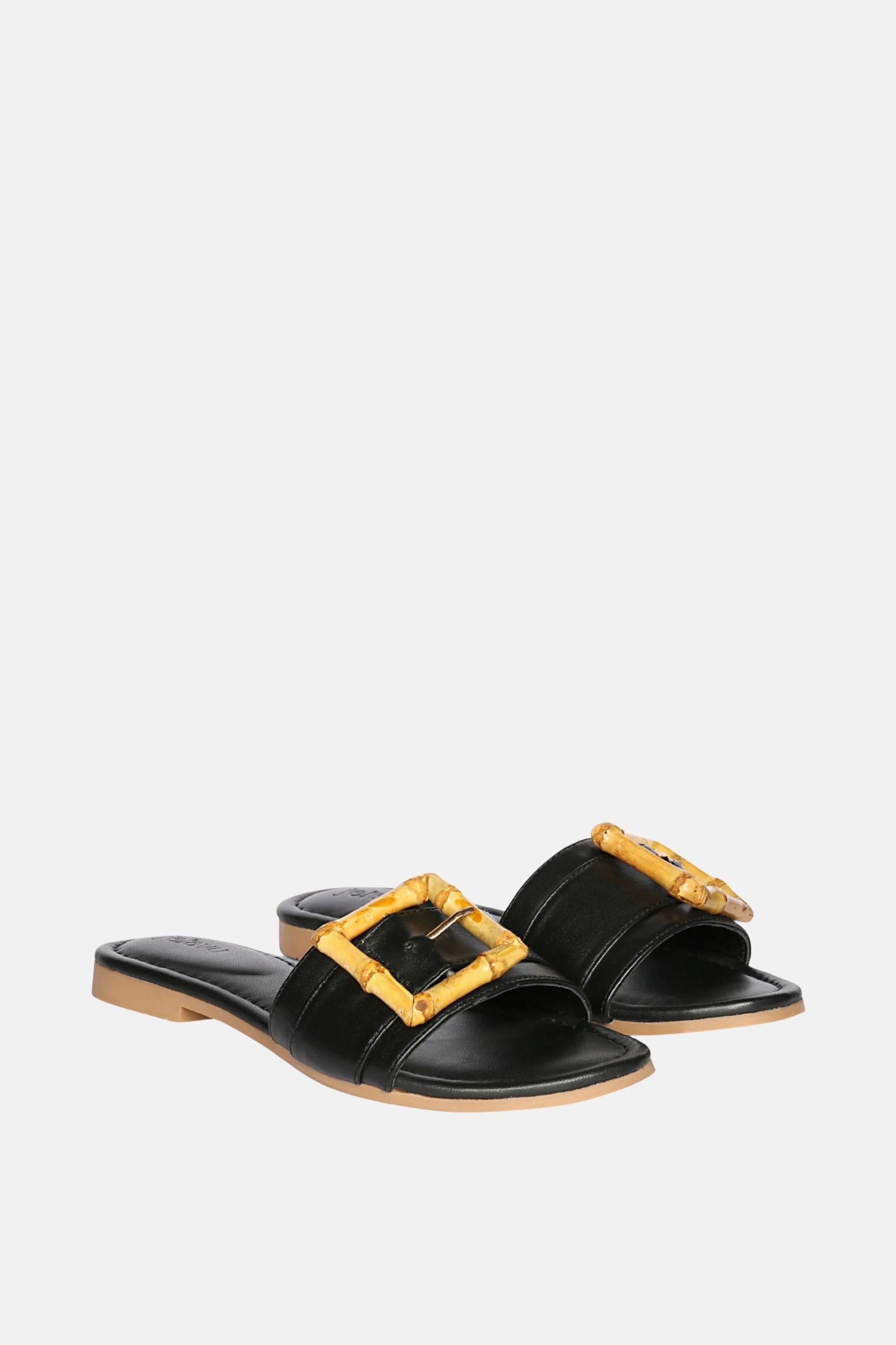 Jelavu Amsterdam Black Sandals