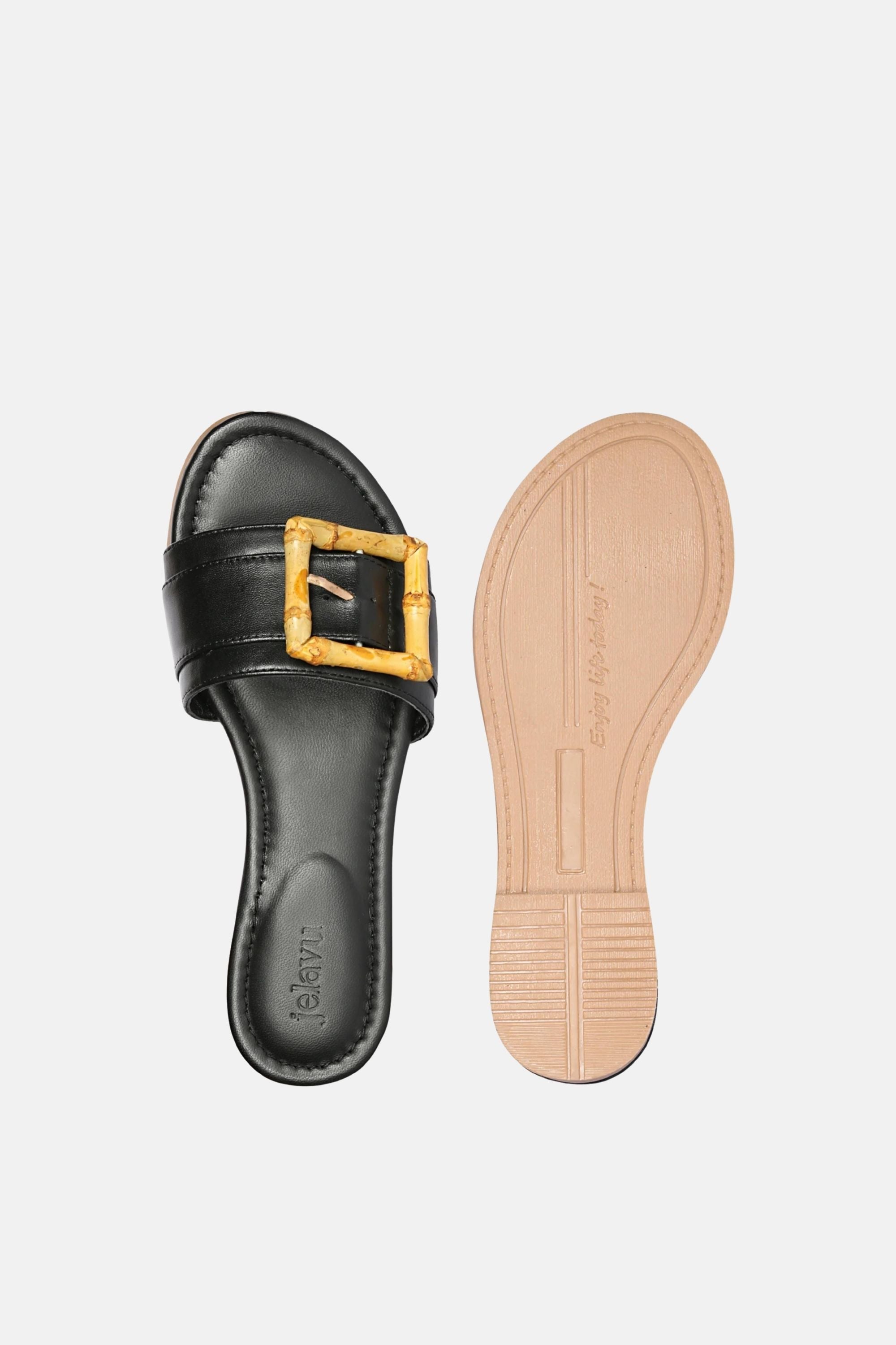 Jelavu Amsterdam Black Sandals