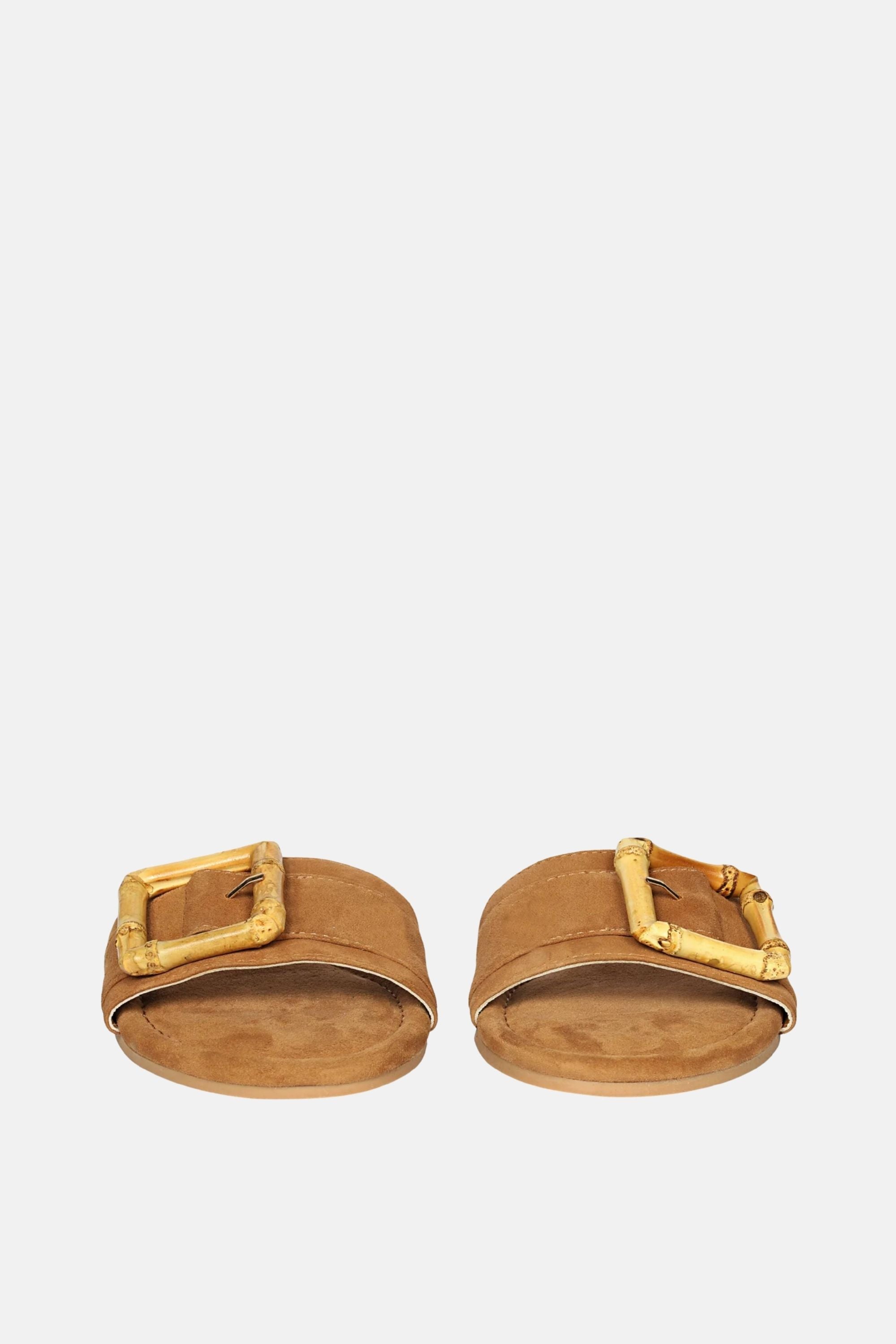 Jelavu Amsterdam Suede Cognac Sandals