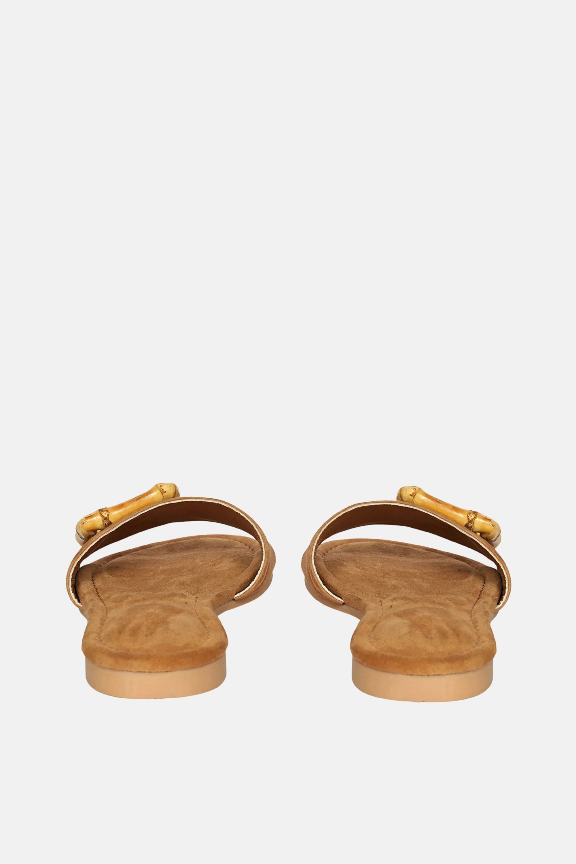 Jelavu Amsterdam Suede Cognac Sandals