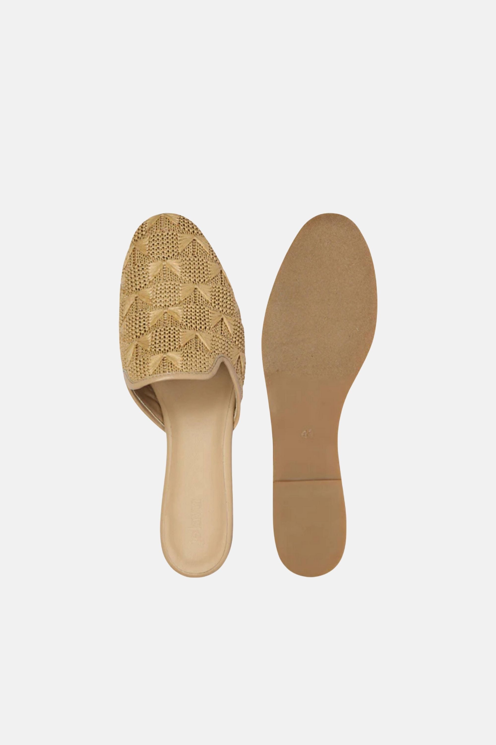 Jelavu Andrea Beige Mules
