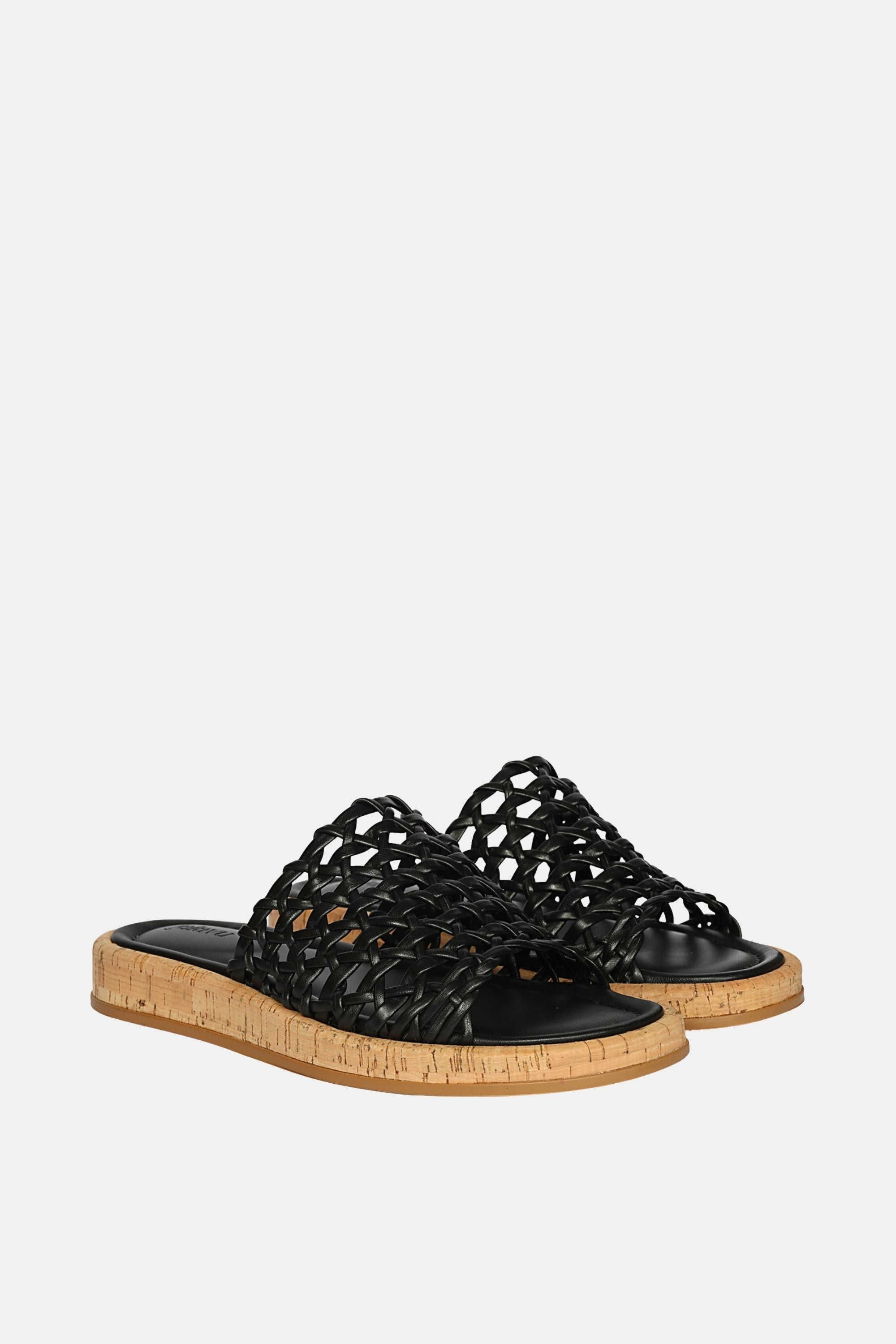 Jelavu Cloud Black Sandals