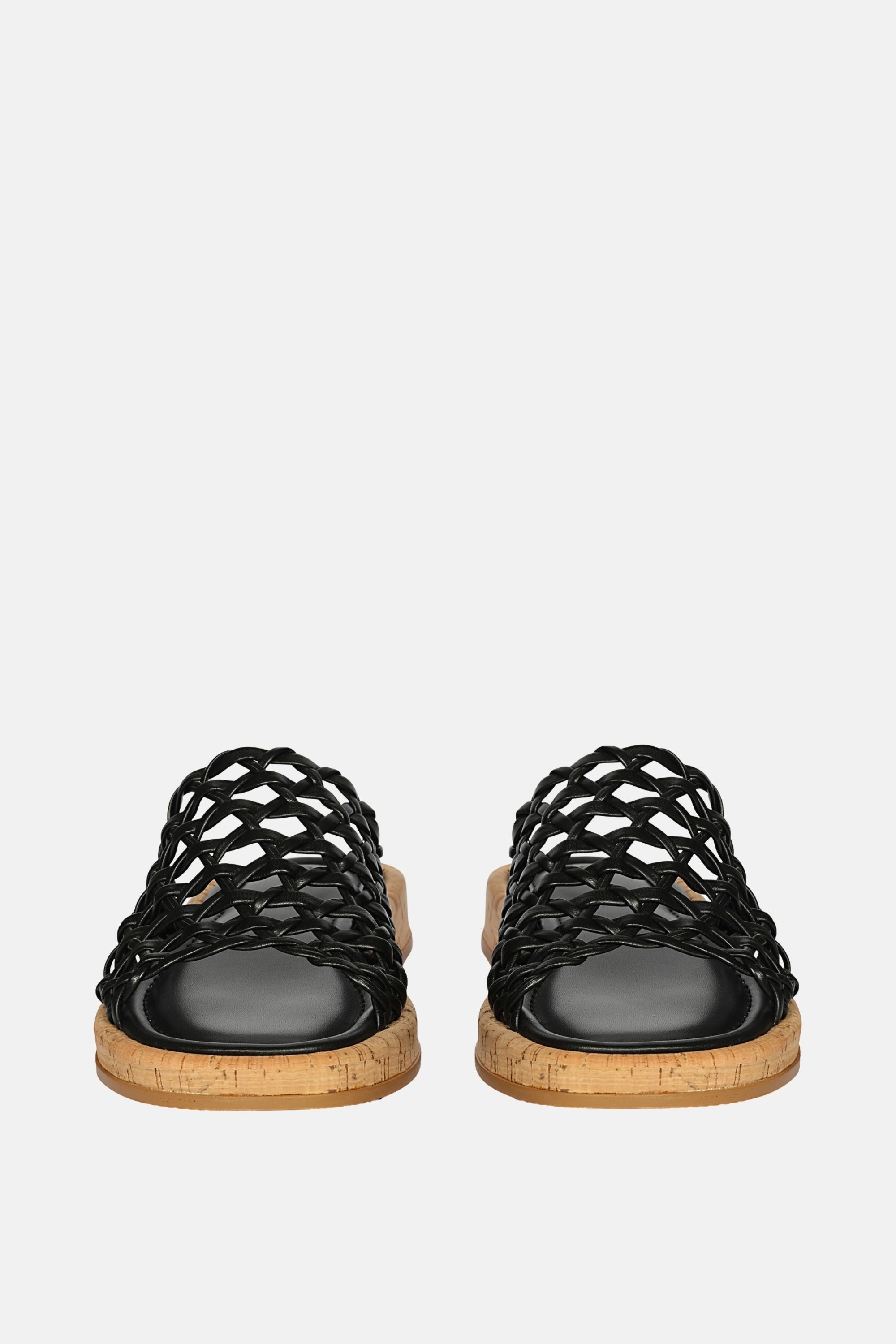 Jelavu Cloud Black Sandals