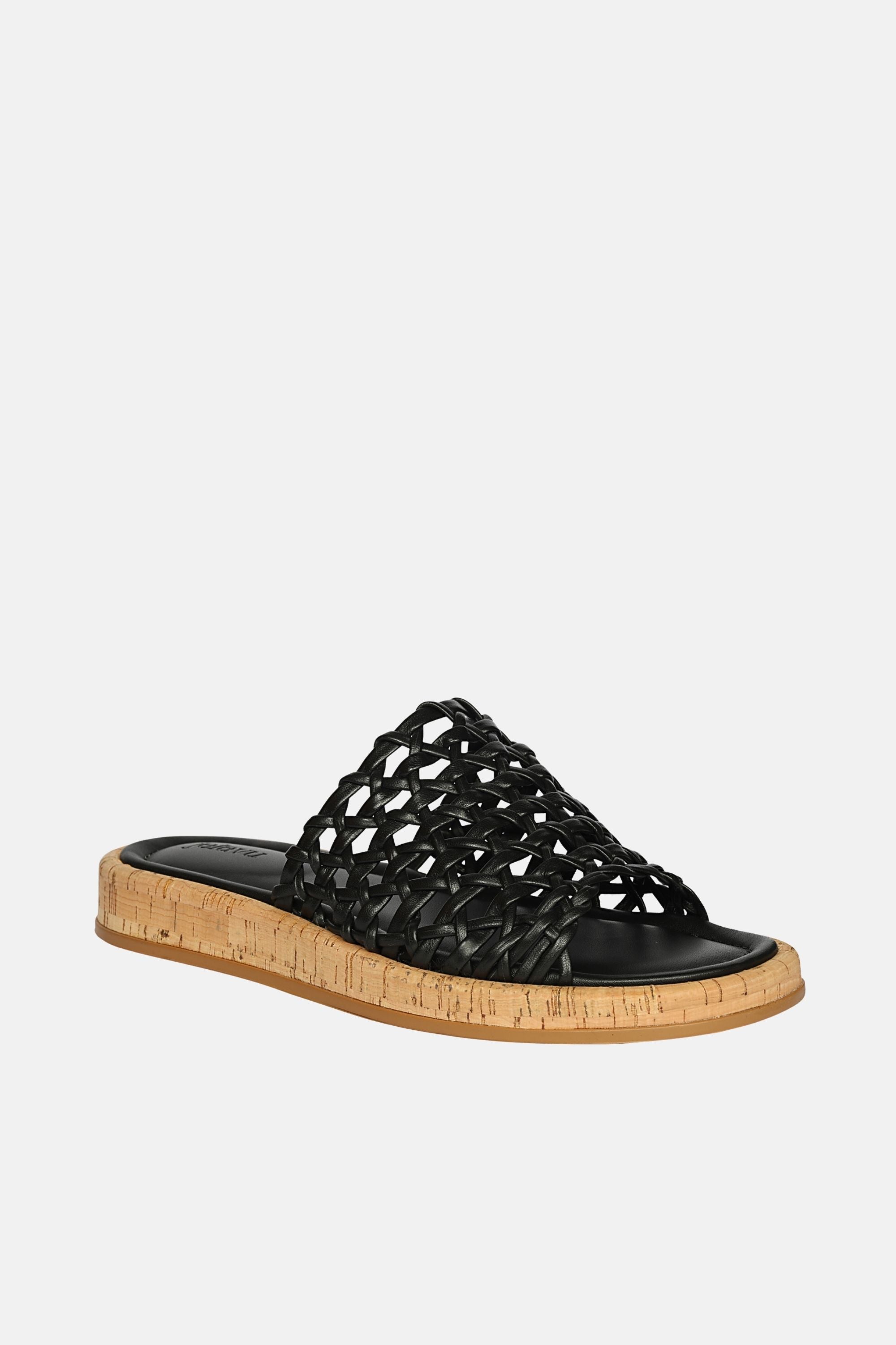 Jelavu Cloud Black Sandals