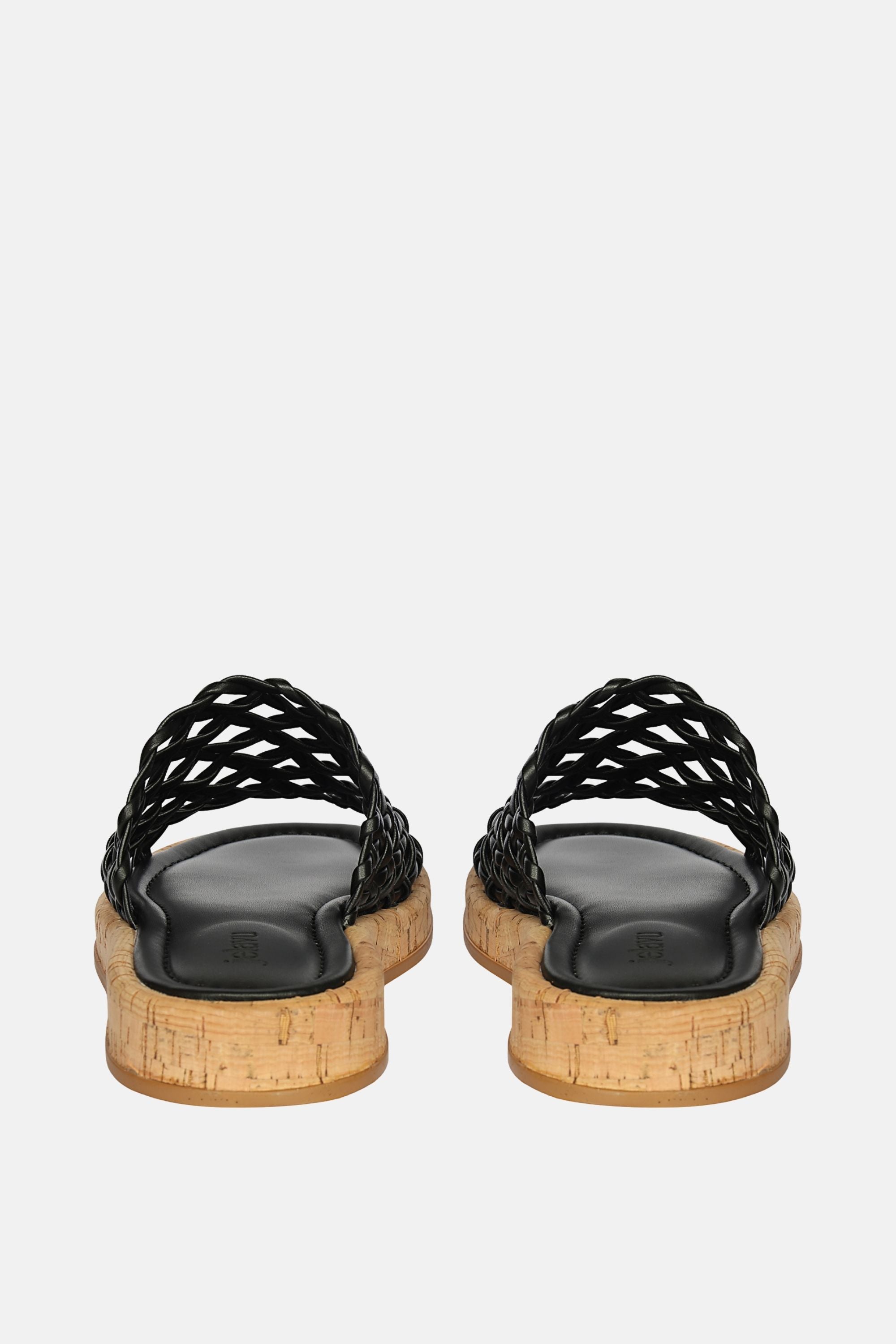 Jelavu Cloud Black Sandals
