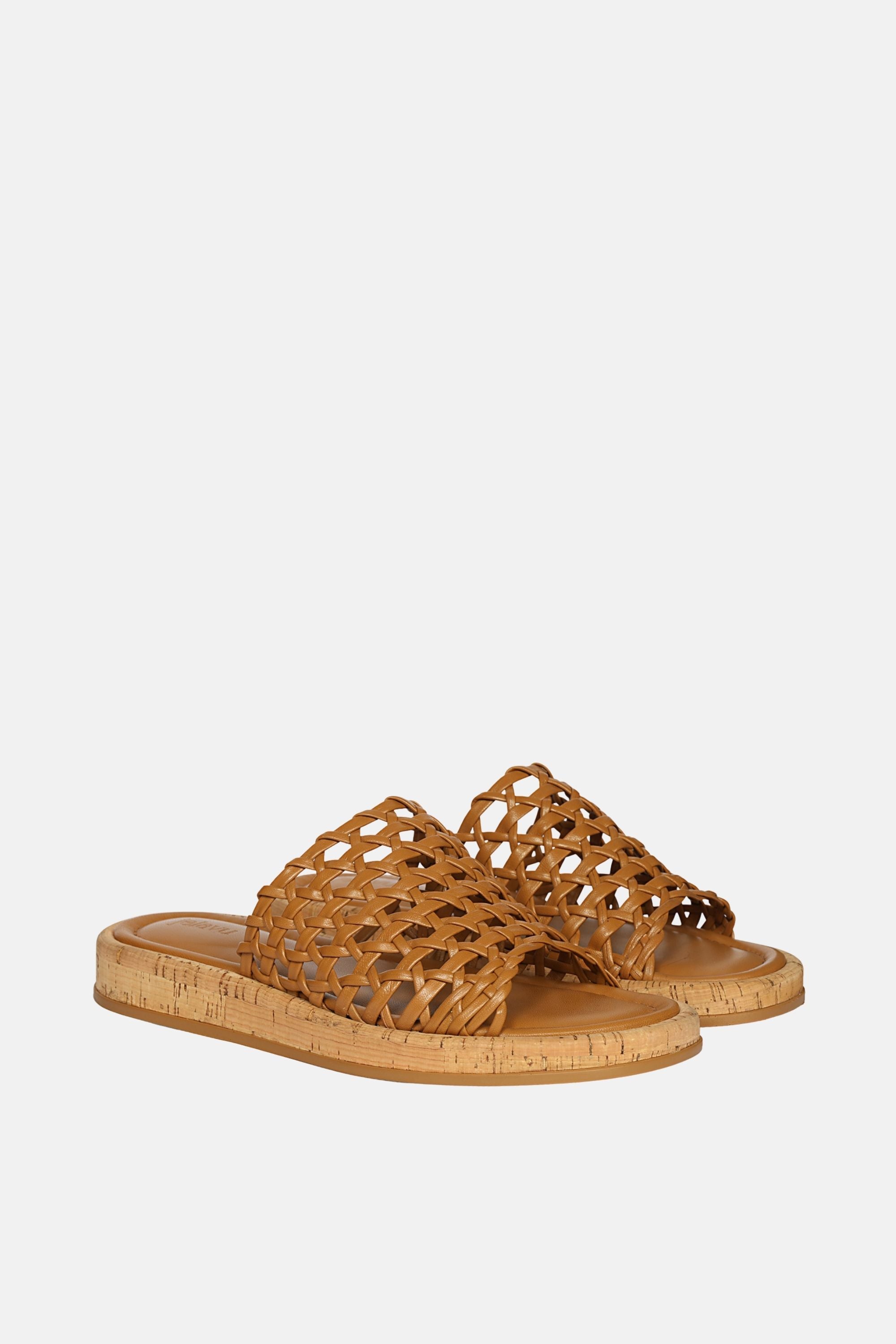 Jelavu Cloud Cognac Sandals
