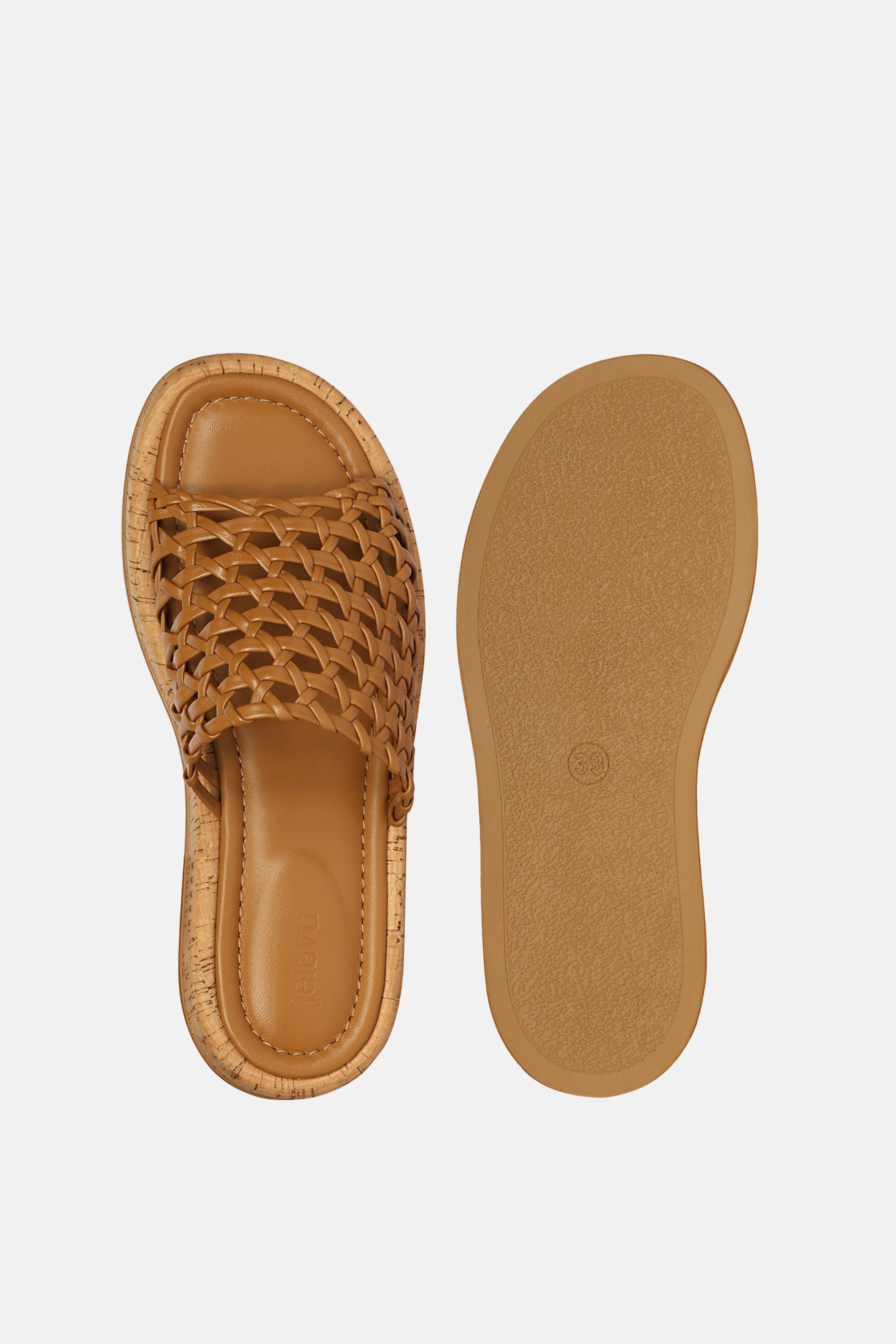 Jelavu Cloud Cognac Sandals