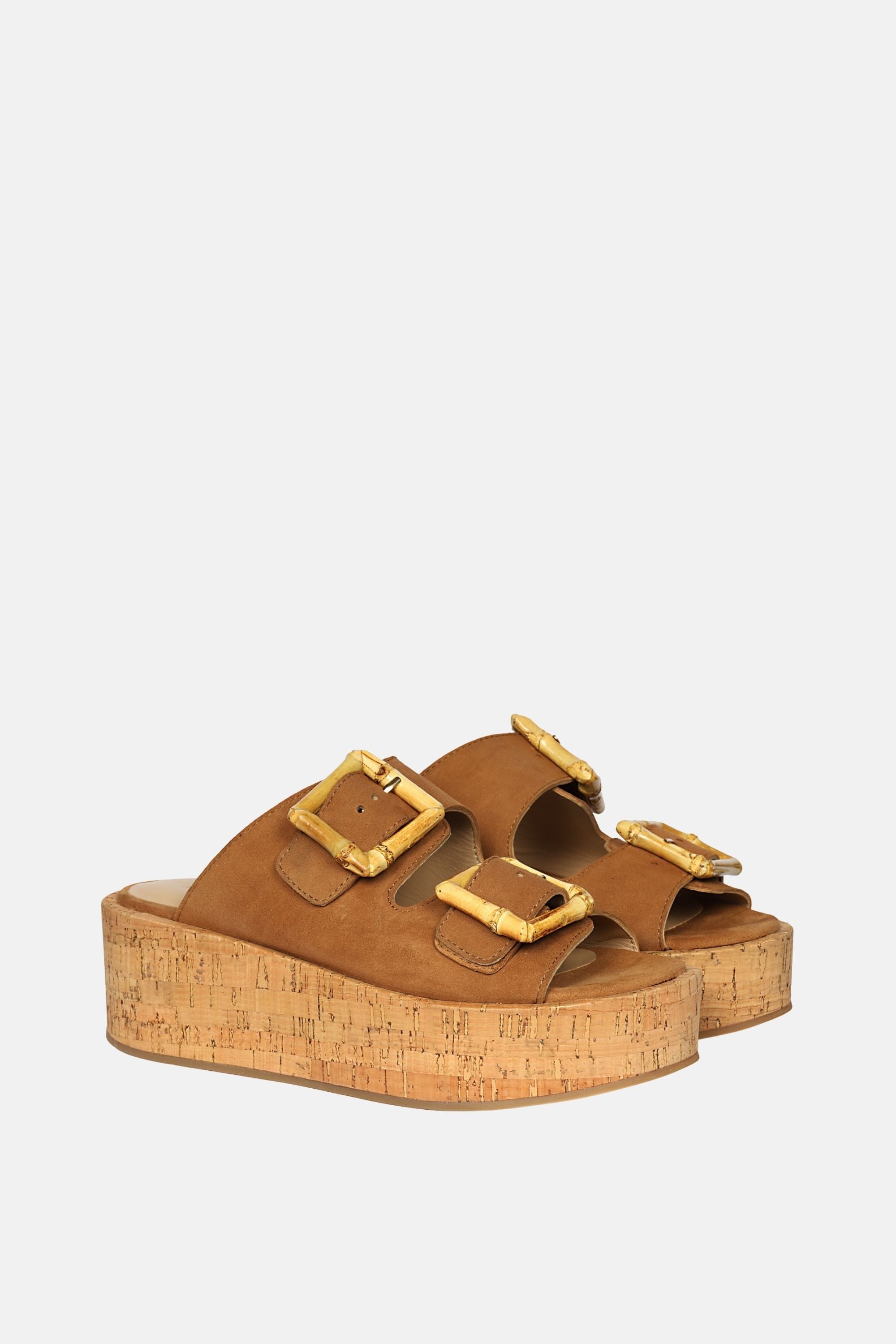 Jelavu Corkie Cognac Sandals