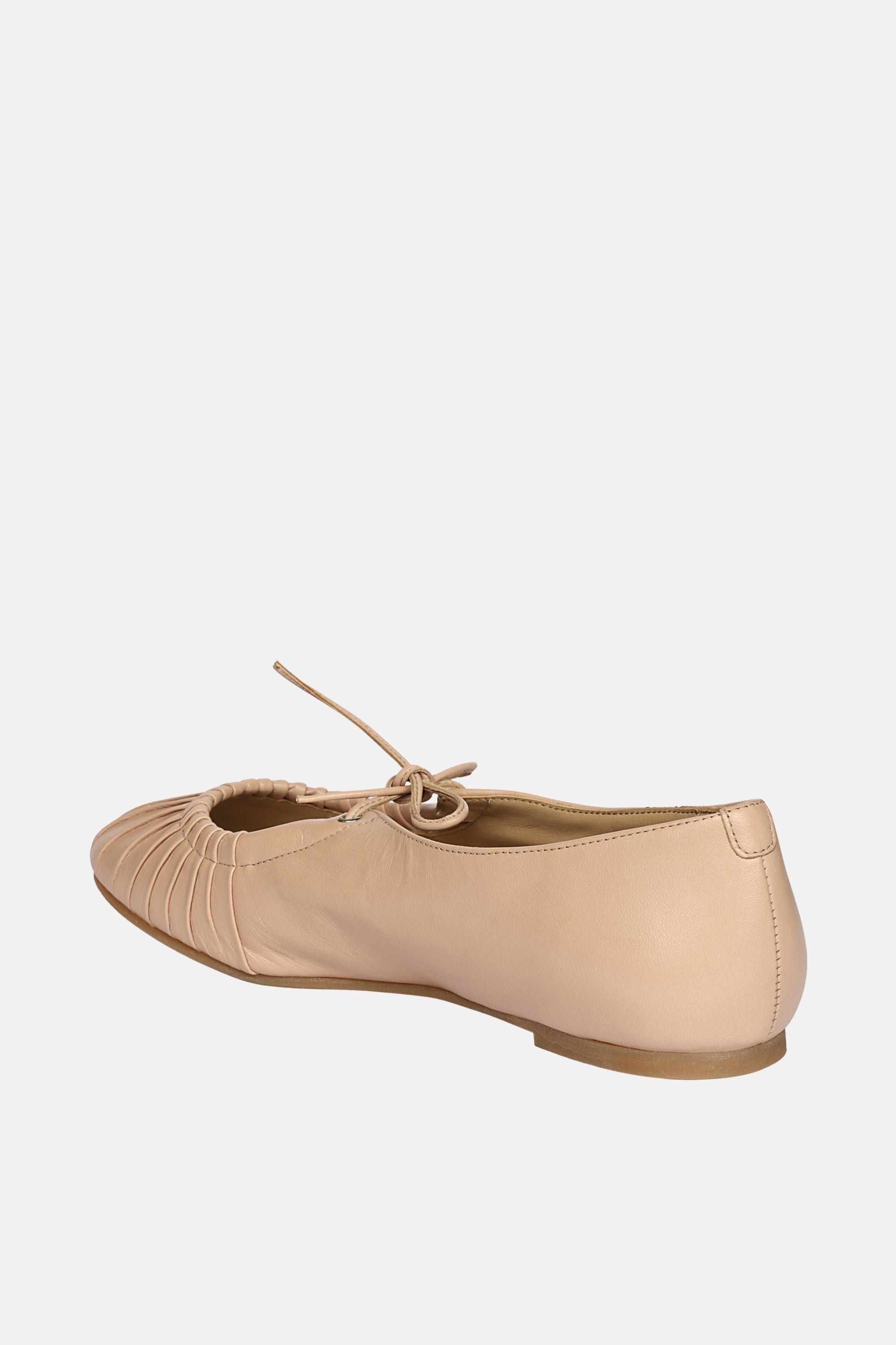Jelavu Ellie Nude Leather Ballerina