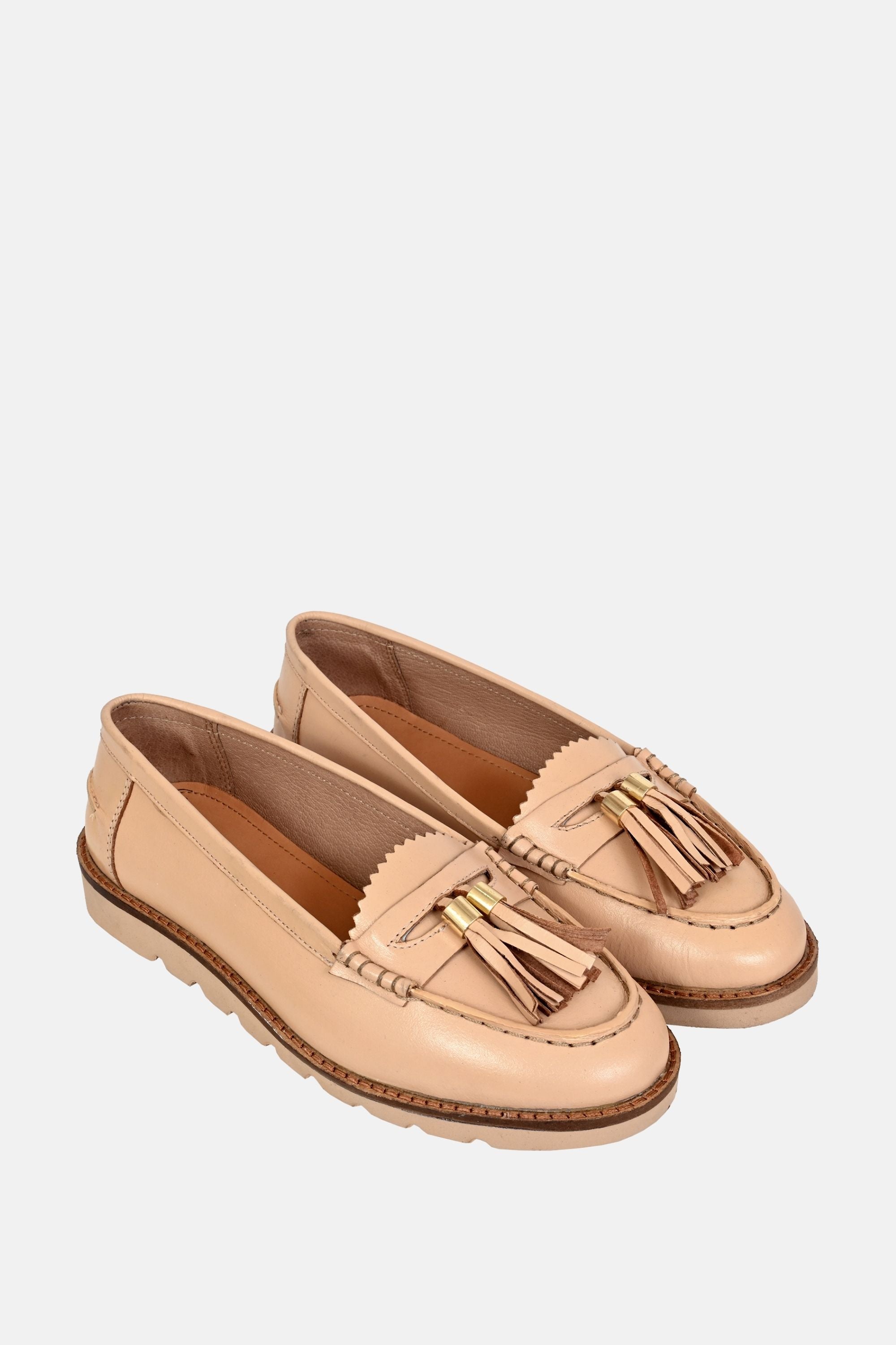 Jelavu Luna Sand  Leather Loafers