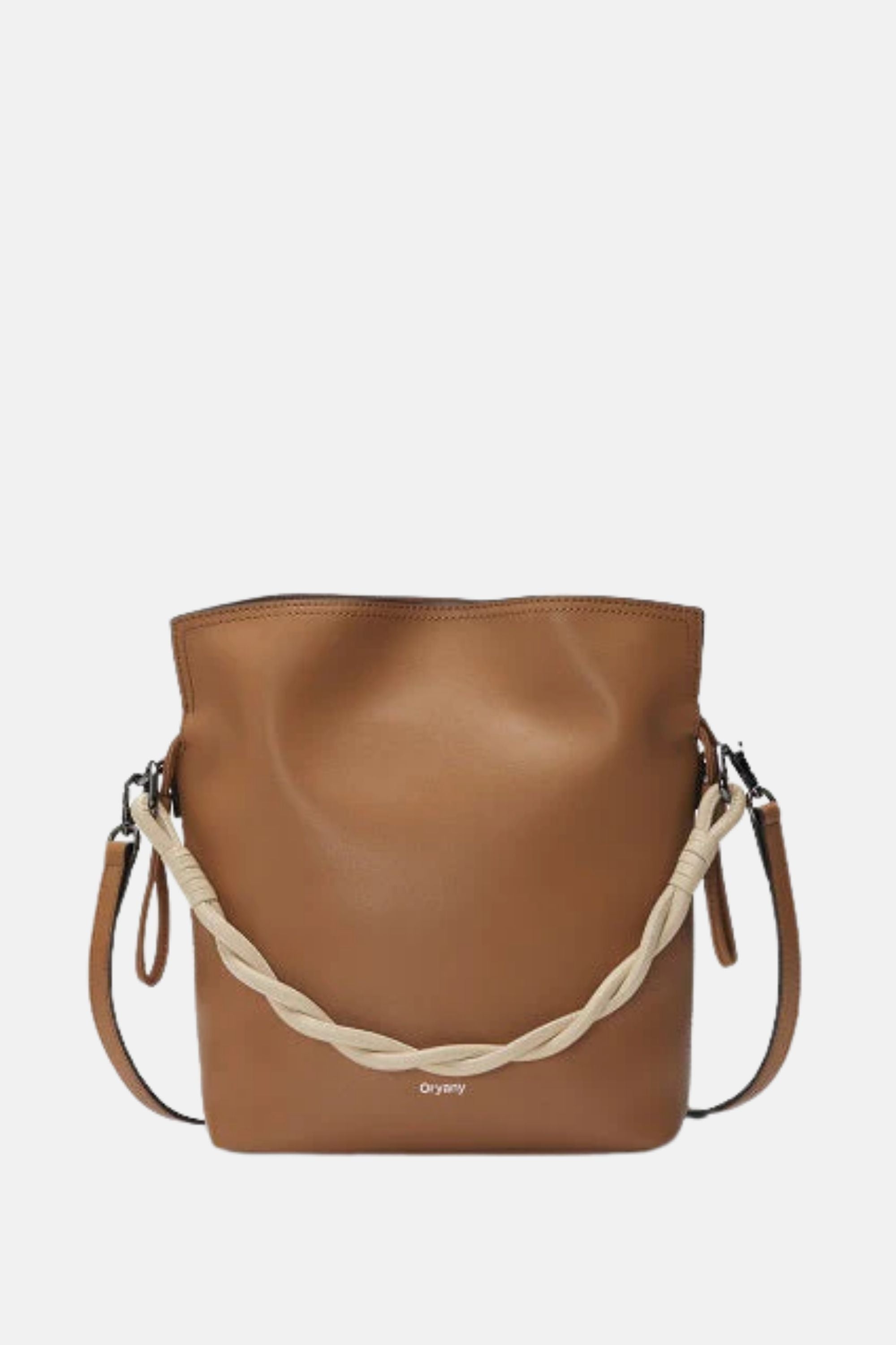 Oryany - Madeleine Bucket Medium Crossbody Handbags - Sand Brown / One size