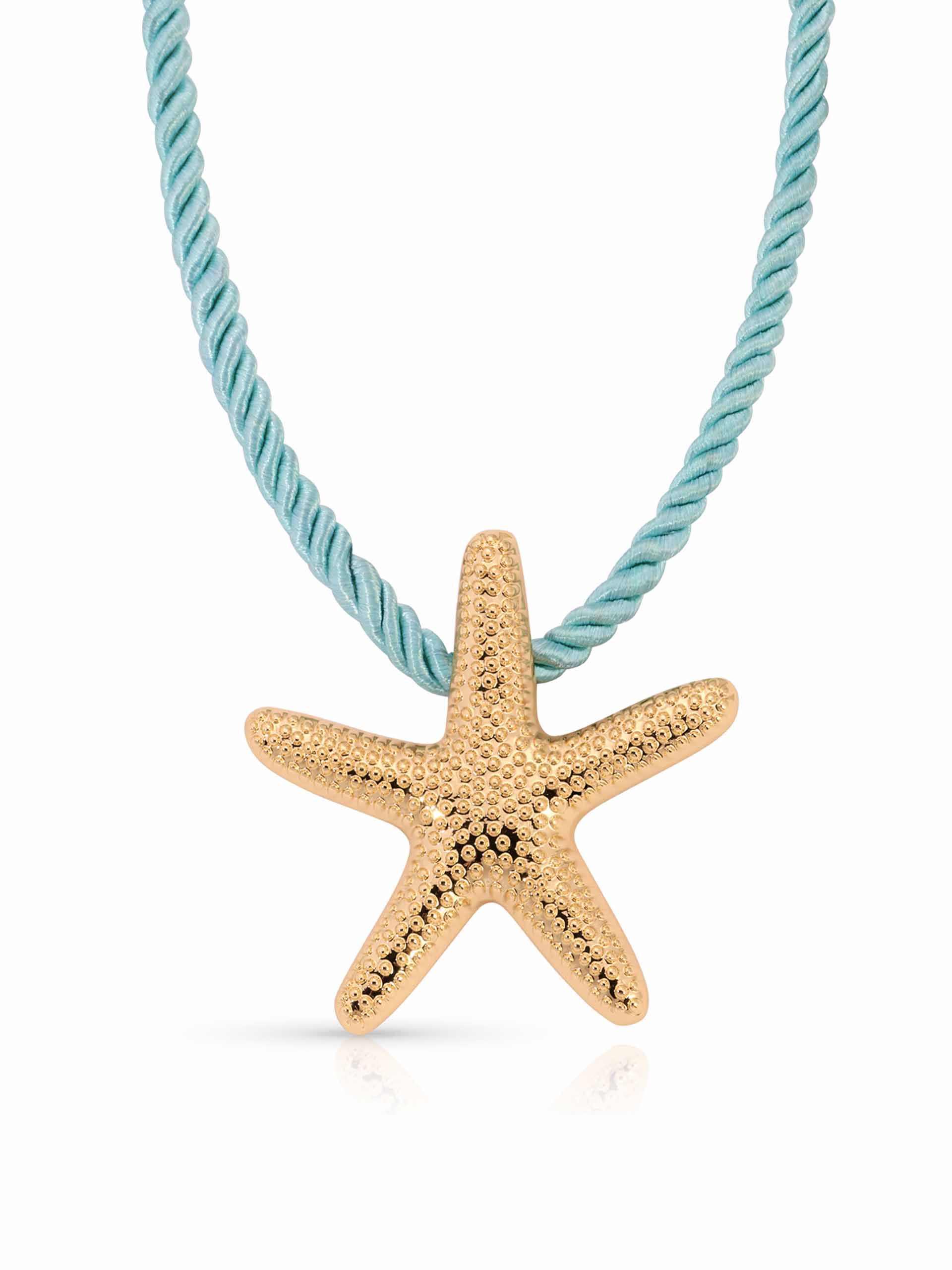 Starfish Statement Pendant Necklace