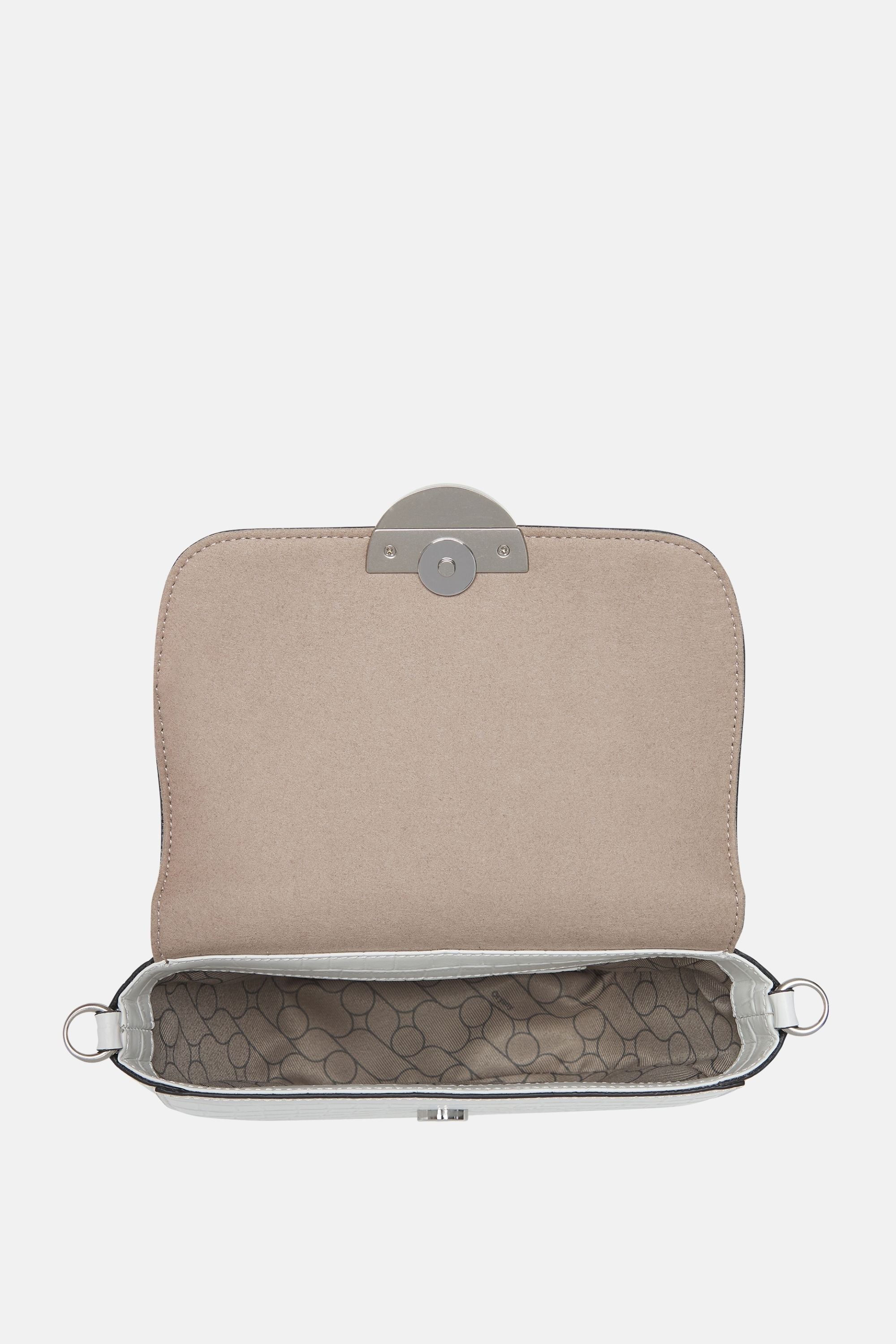 Oryany - Lottie Croco Crossbody Small Handbags - Off White / One size