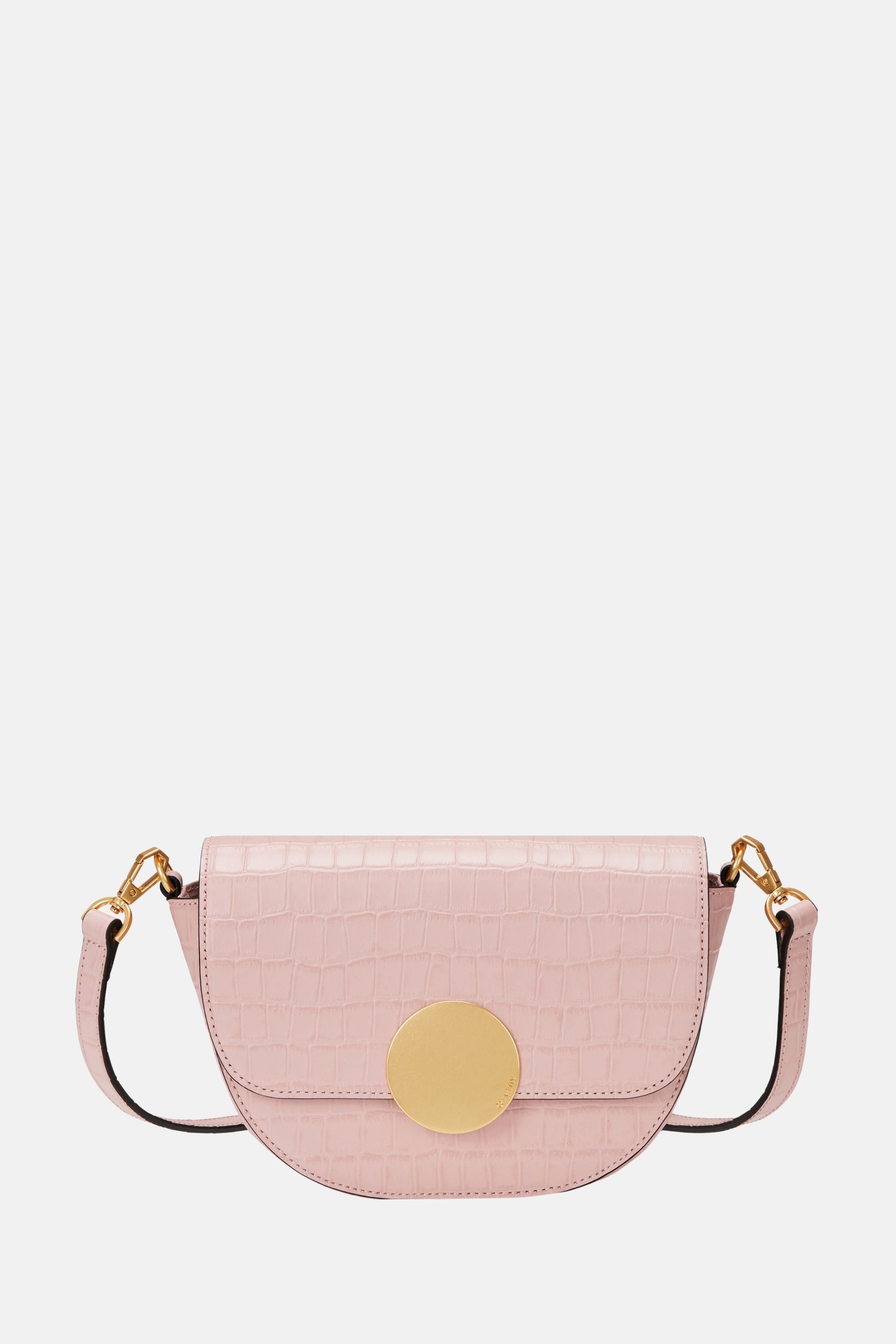 Oryany - Lottie Croco Crossbody Small Handbags - Vintage Pink / One size