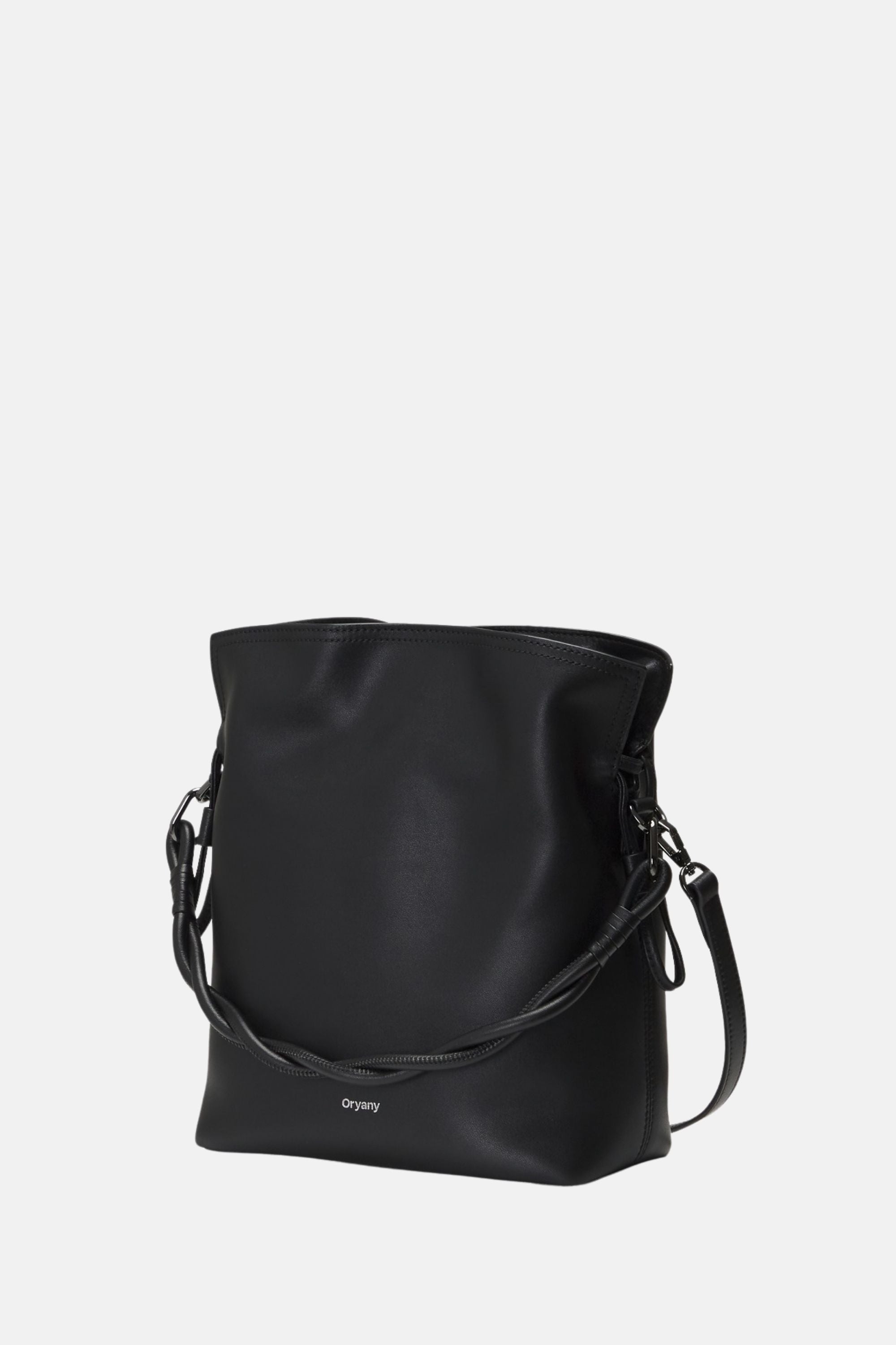 Oryany - Madeleine Bucket Medium Crossbody Handbags - Black / One size