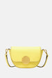 Oryany - Lottie Saddle Crossbody Small Handbags - Banana / One size
