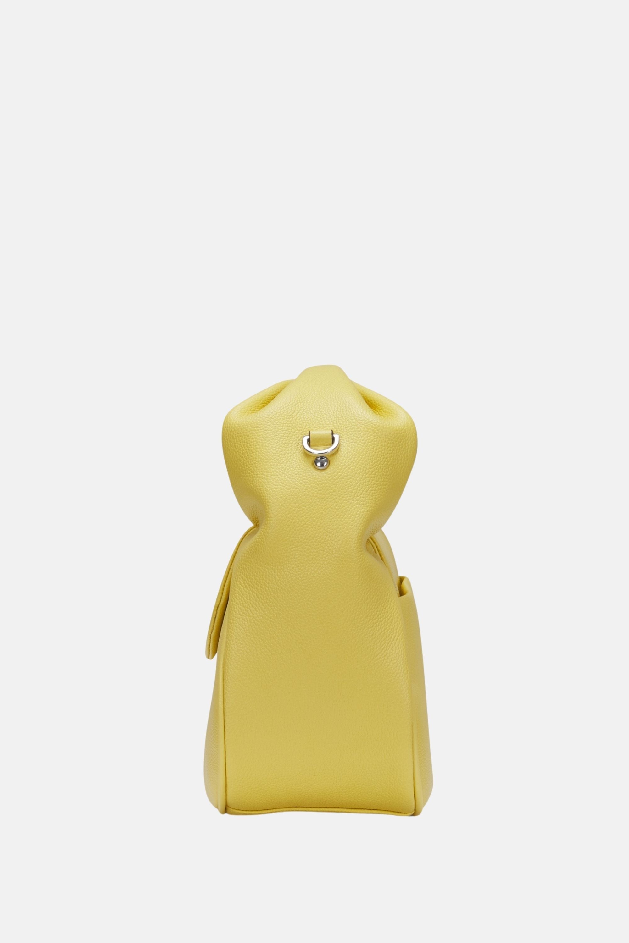 Sample Product - Oryany - Anaan Medium Satchel Tote – Top Handle Crossbody Bag - Golden Yellow Leather