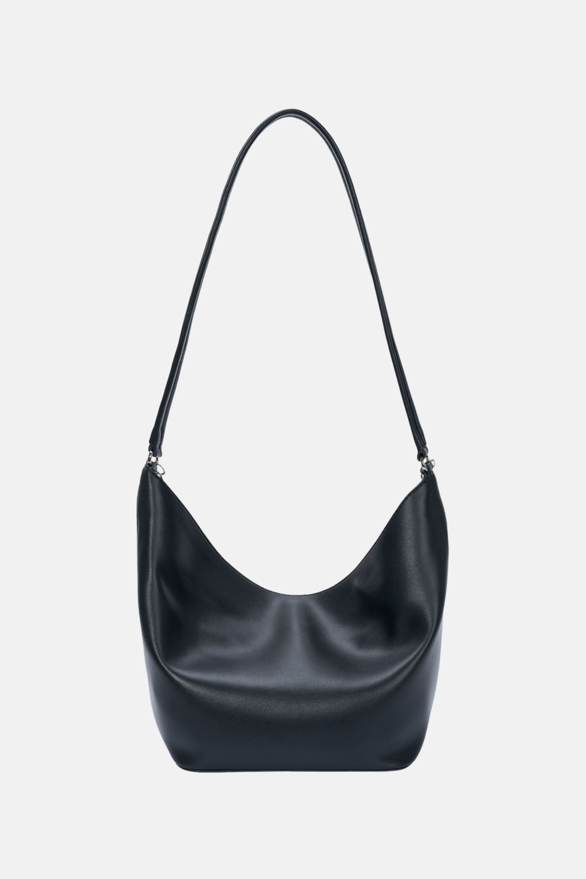 Ball Chain Bucket Bag - Black / One size