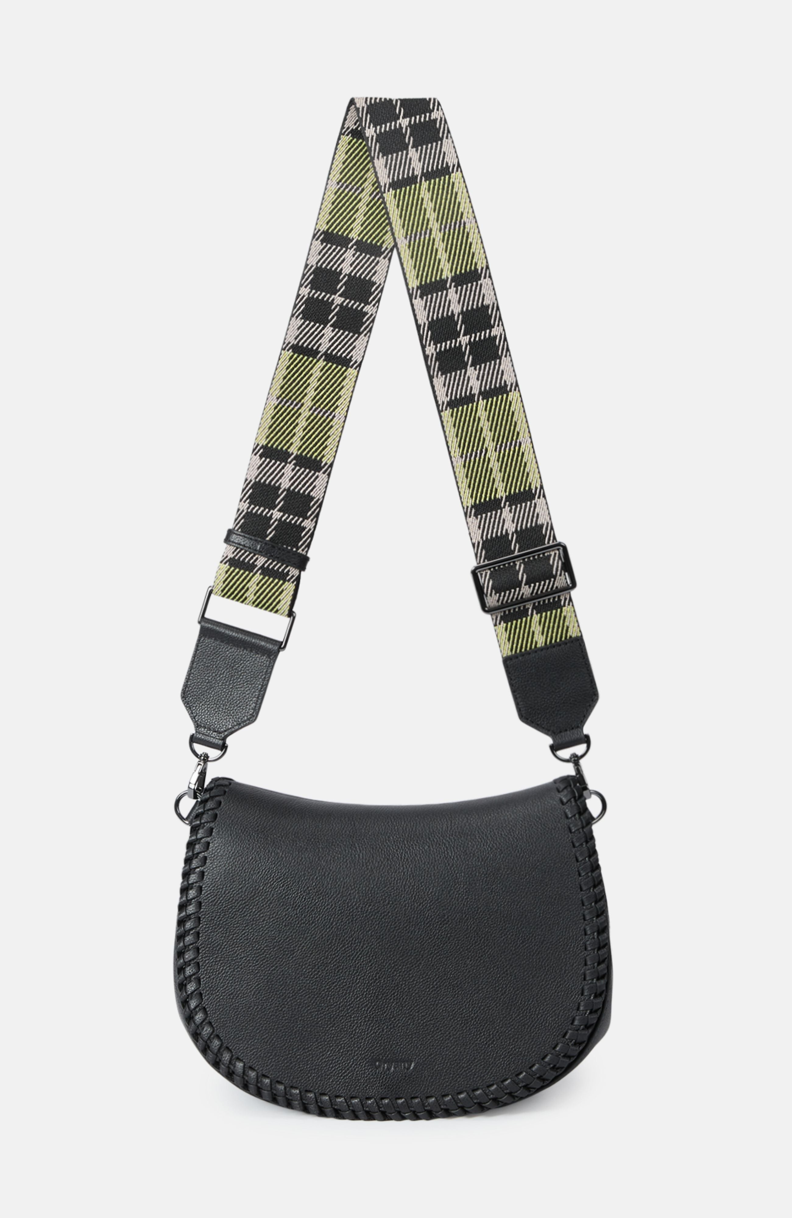 Sample Product - Oryany - Bentley Saddle Bag Medium - Black Leather