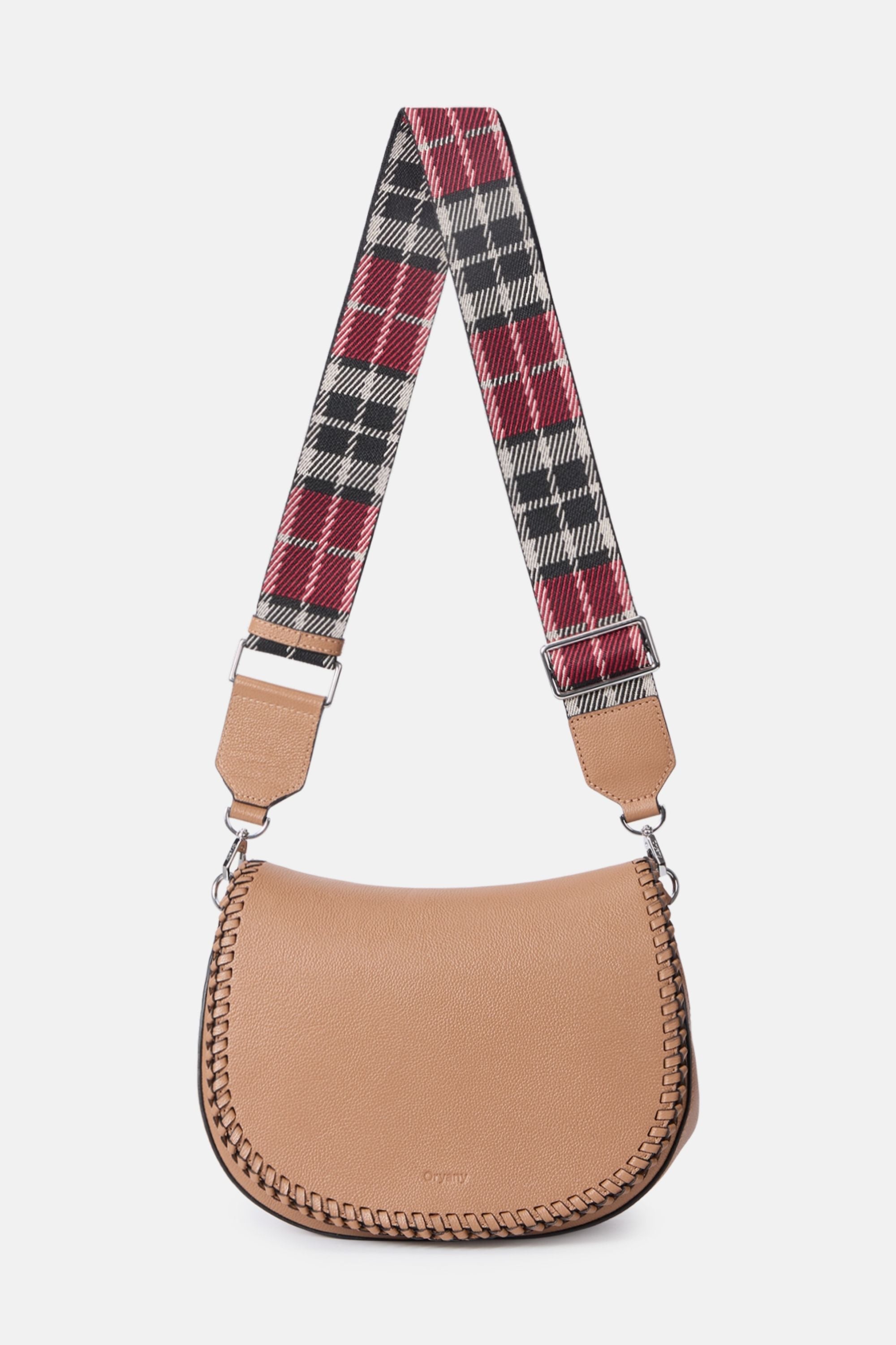 Sample Product - Oryany - Bentley Saddle Bag Medium - Sand Brown Leather