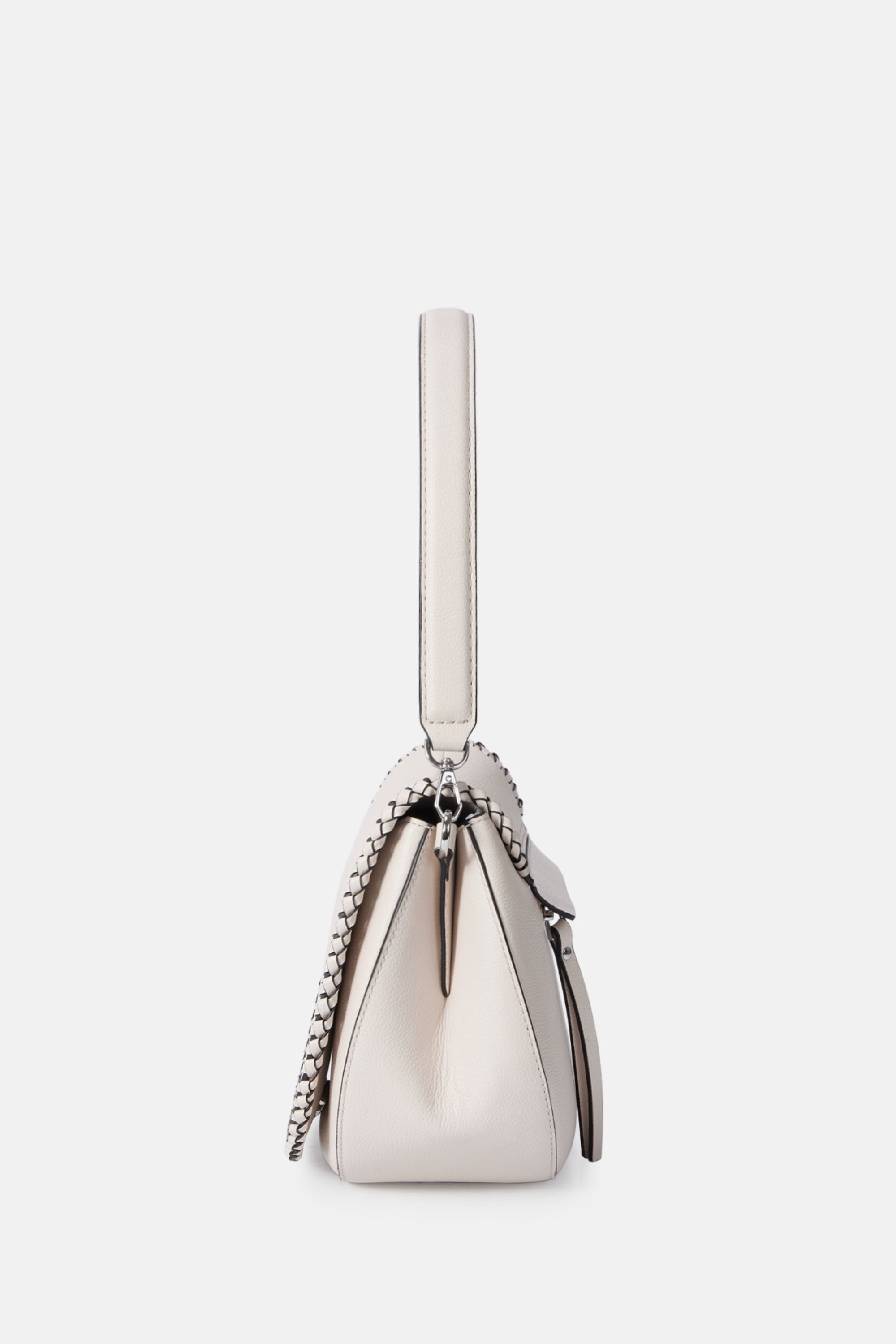 Sample Product - Oryany - Bentley Saddle Bag Medium - Vanilla Cream Leather
