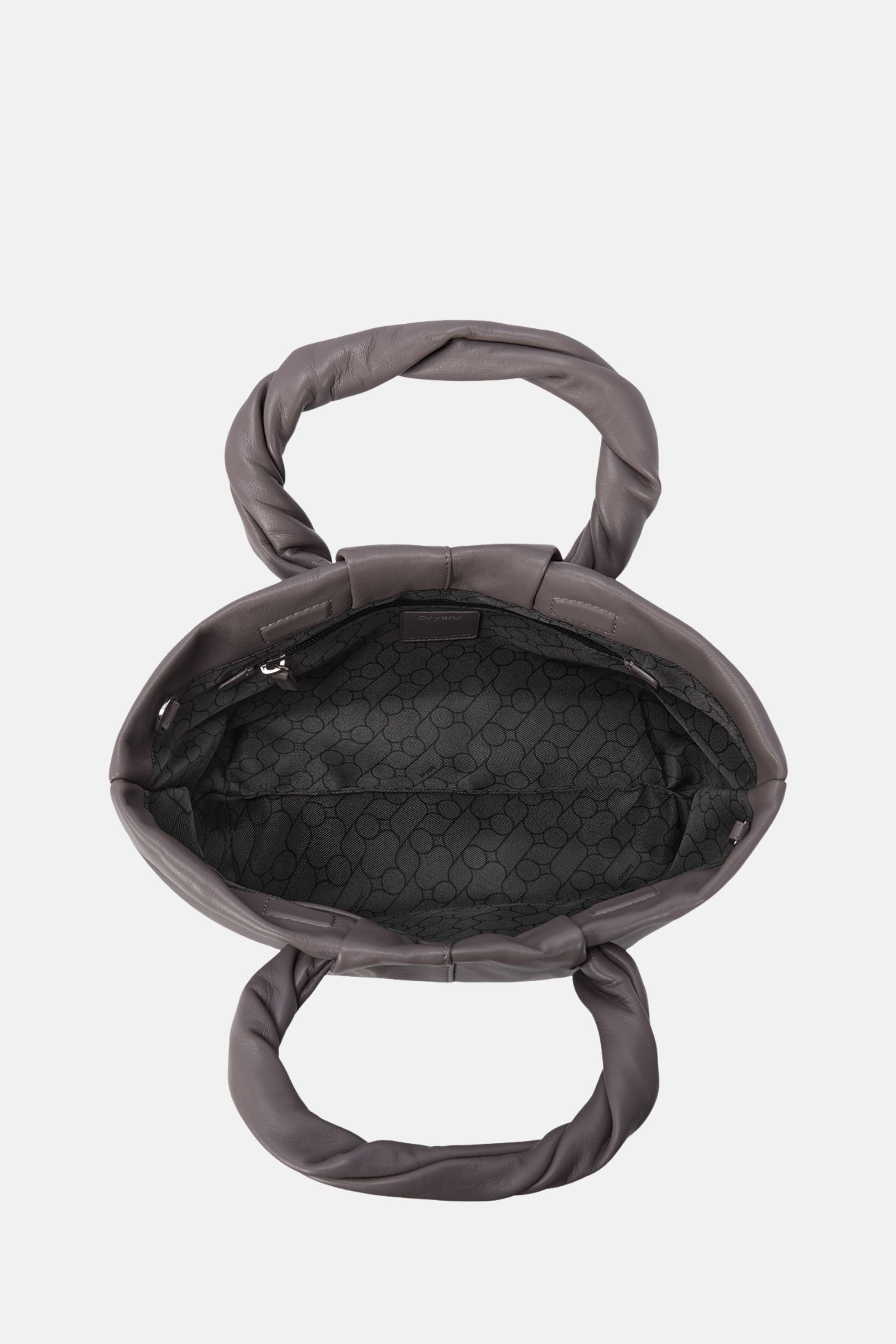 Oryany - Cozy Satchel Medium Crossbody Handbags - Warm Grey / One size