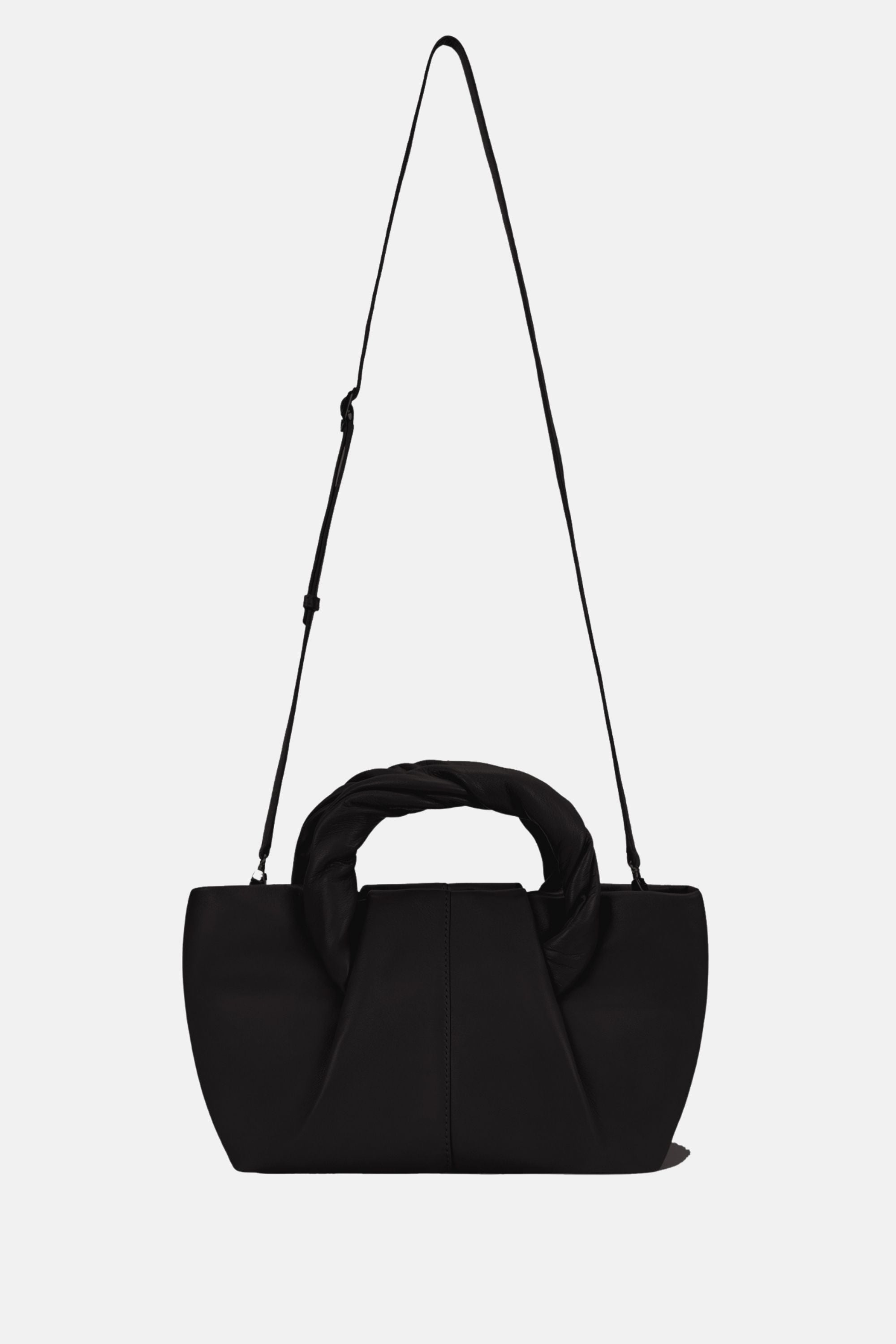 Oryany - Cozy Satchel Medium Crossbody Handbags - Black / One size