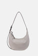 Crescent Shoulder - Hobo Bag - Ecru White / One size