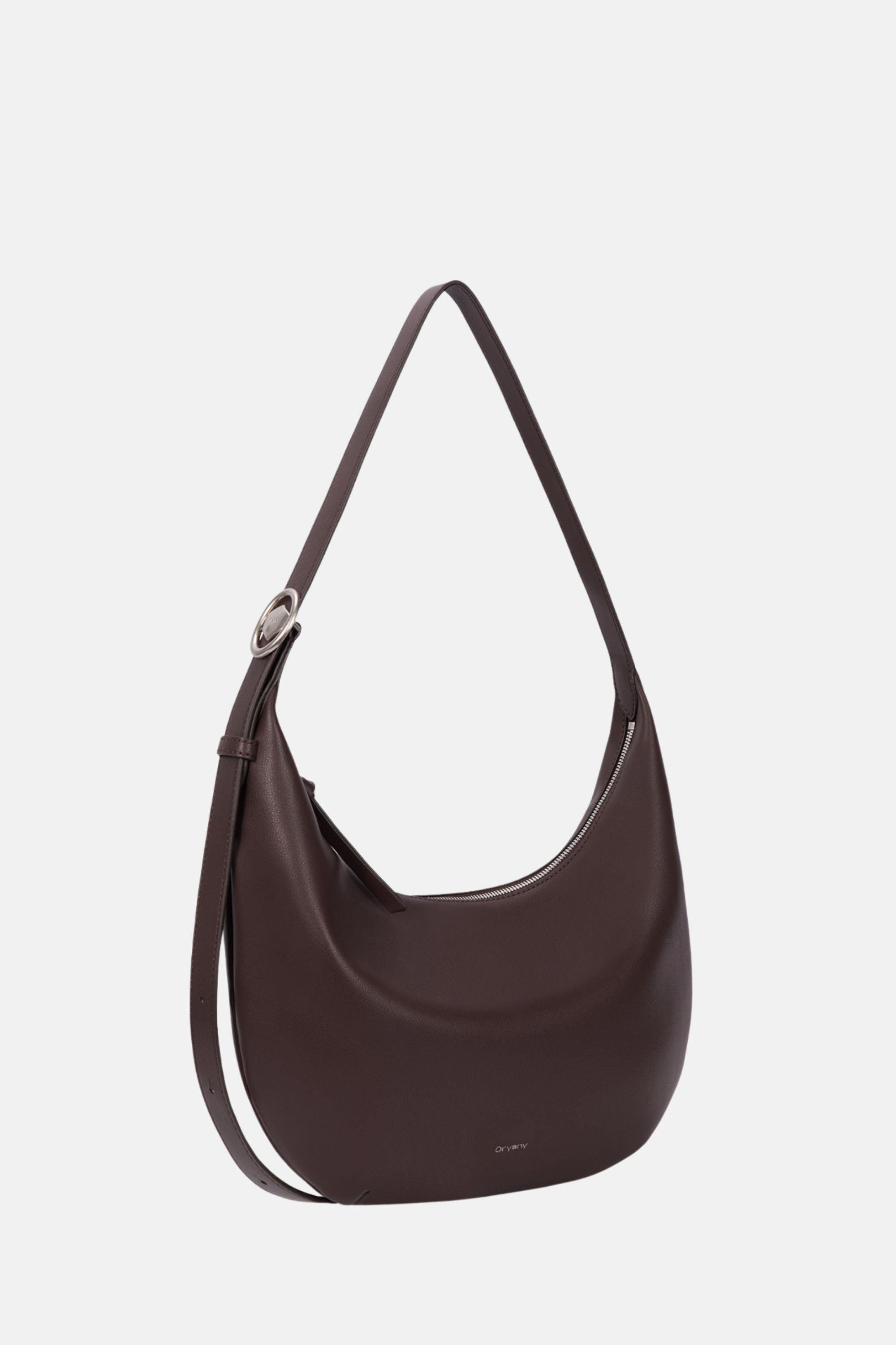 Crescent Shoulder - Hobo Bag - Sepia / One size