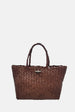 Sample Product - Oryany - Kayla Handwoven Leather Satchel Bag -– Small Satchel - Cafe Latte