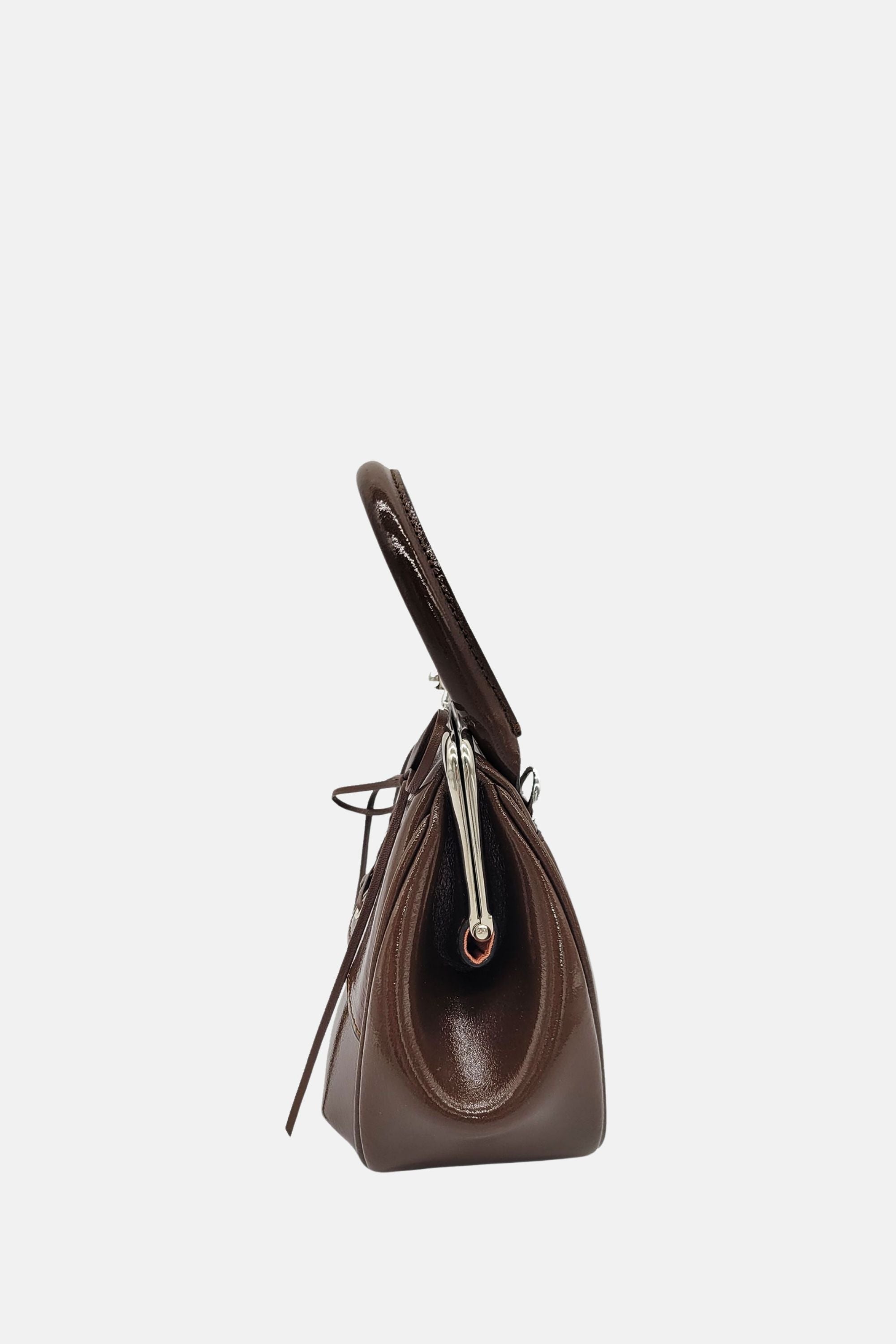 Oryany - Lace Up Mini Tote Bag Handbags - Camel Brown / One size