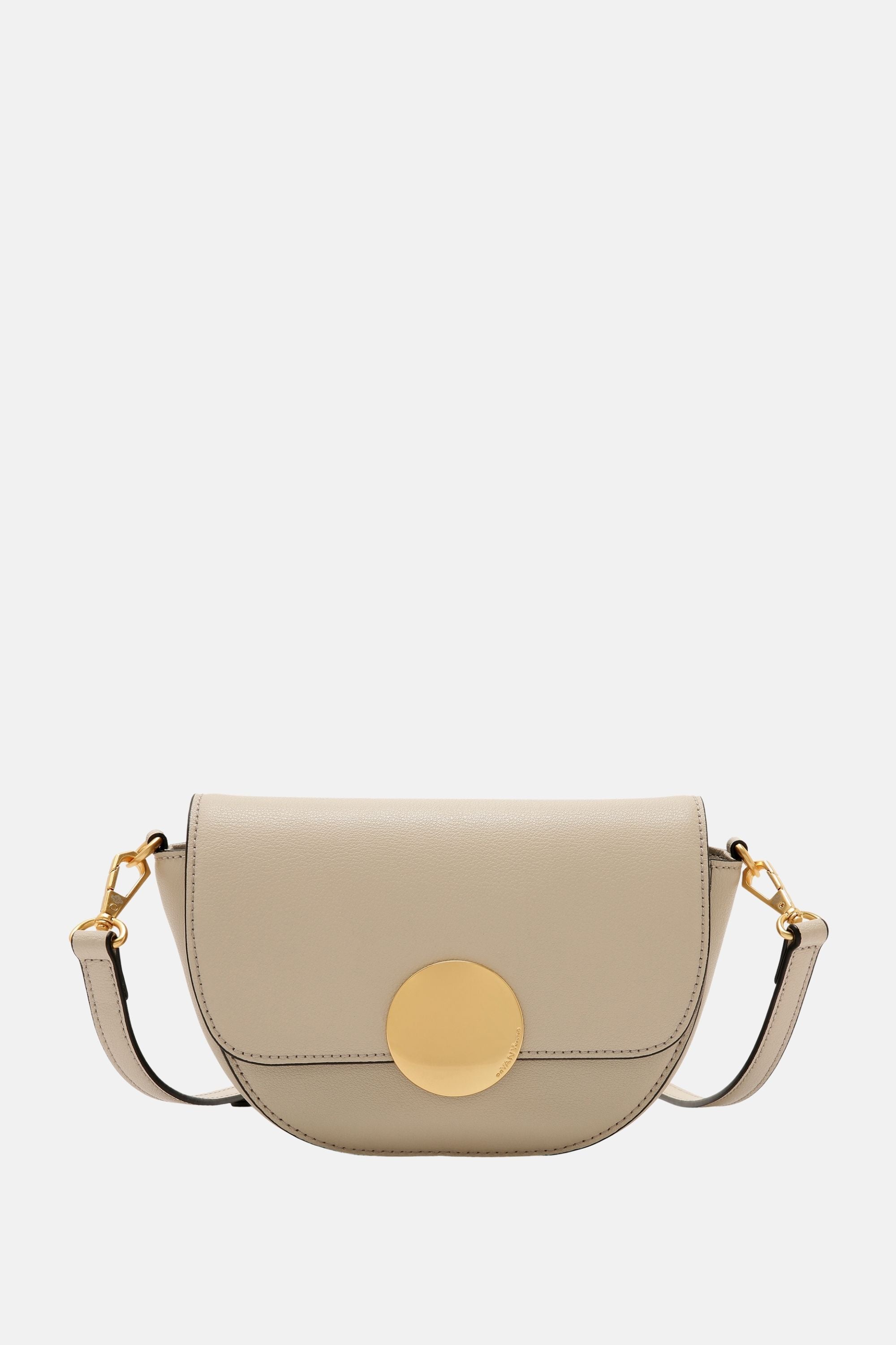 Oryany - Lottie Saddle Crossbody Small Handbags - Cream / One size