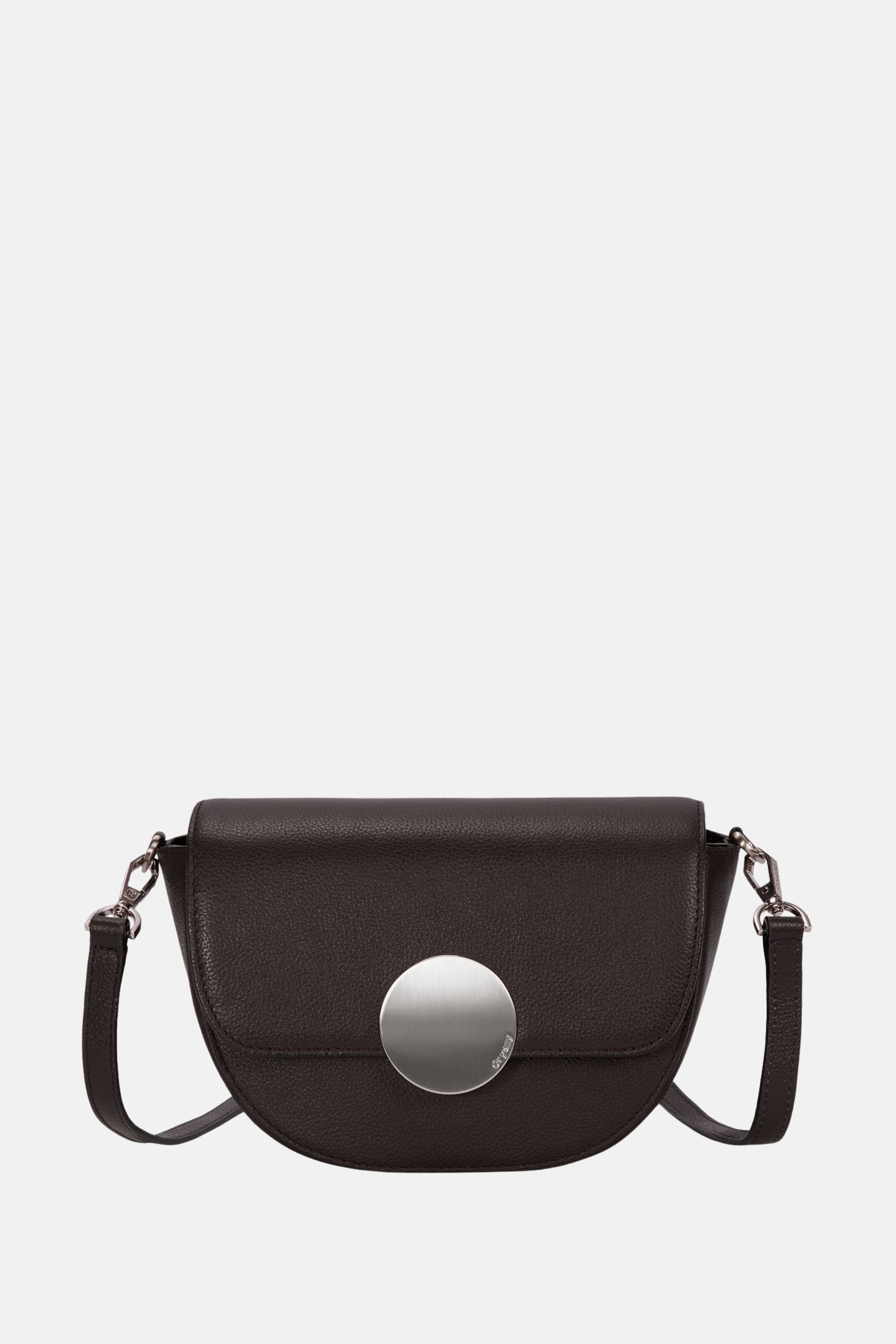 Oryany - Lottie Saddle Crossbody Small Handbags - Dark Chocolate / One size