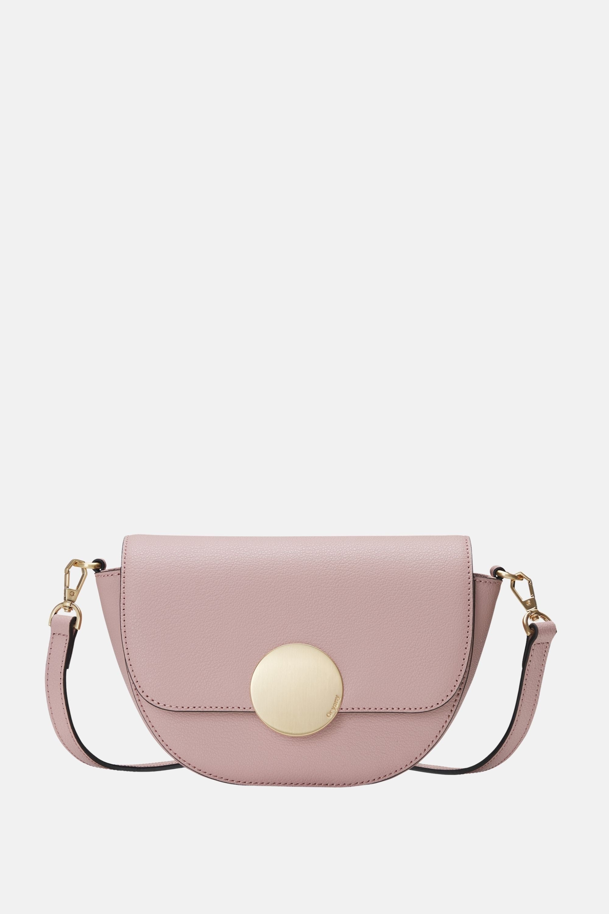 Oryany - Lottie Saddle Crossbody Small Handbags - Vintage Pink / One size