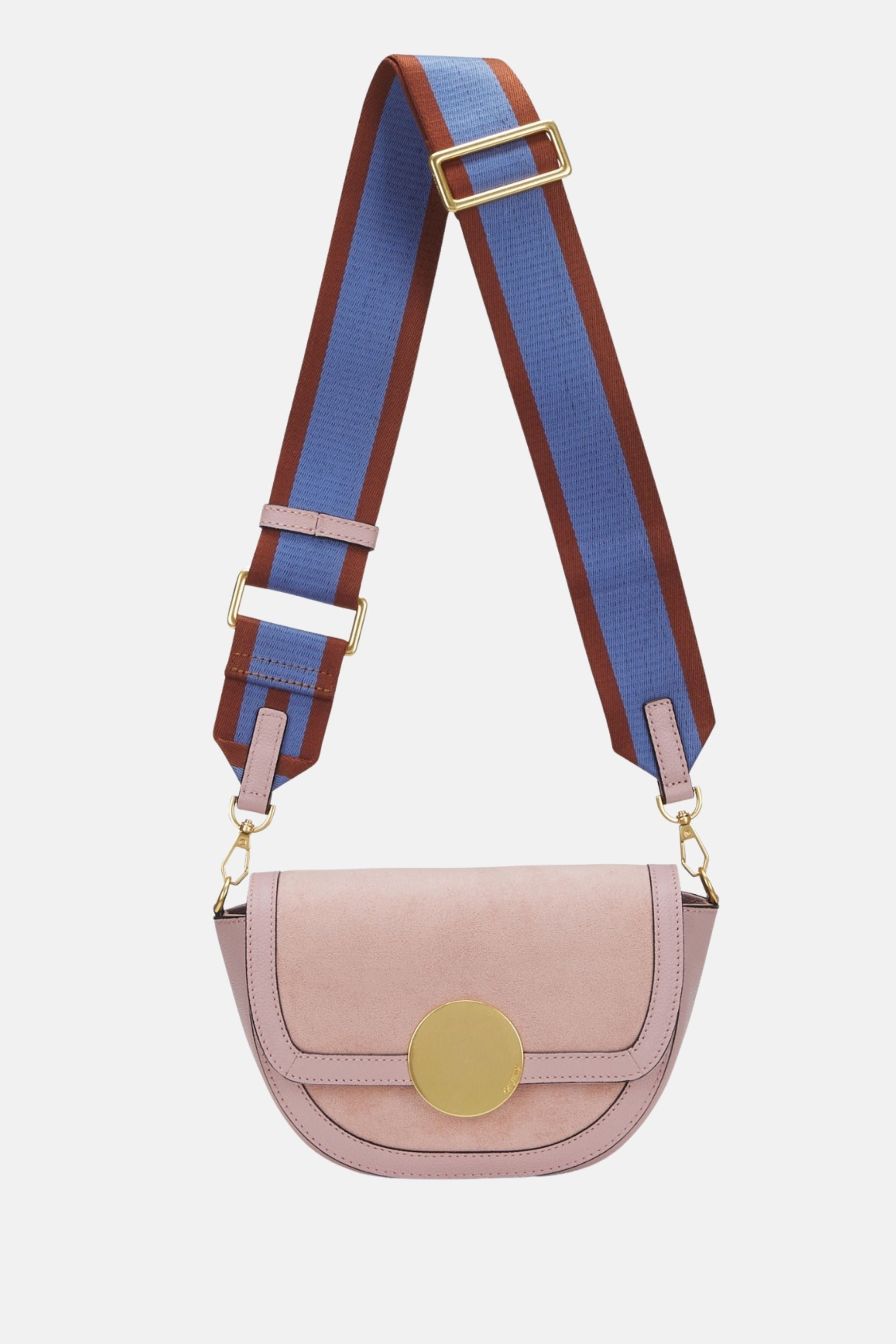 Oryany Lottie Suede  - Small Crossbody - Vintage Pink / One size