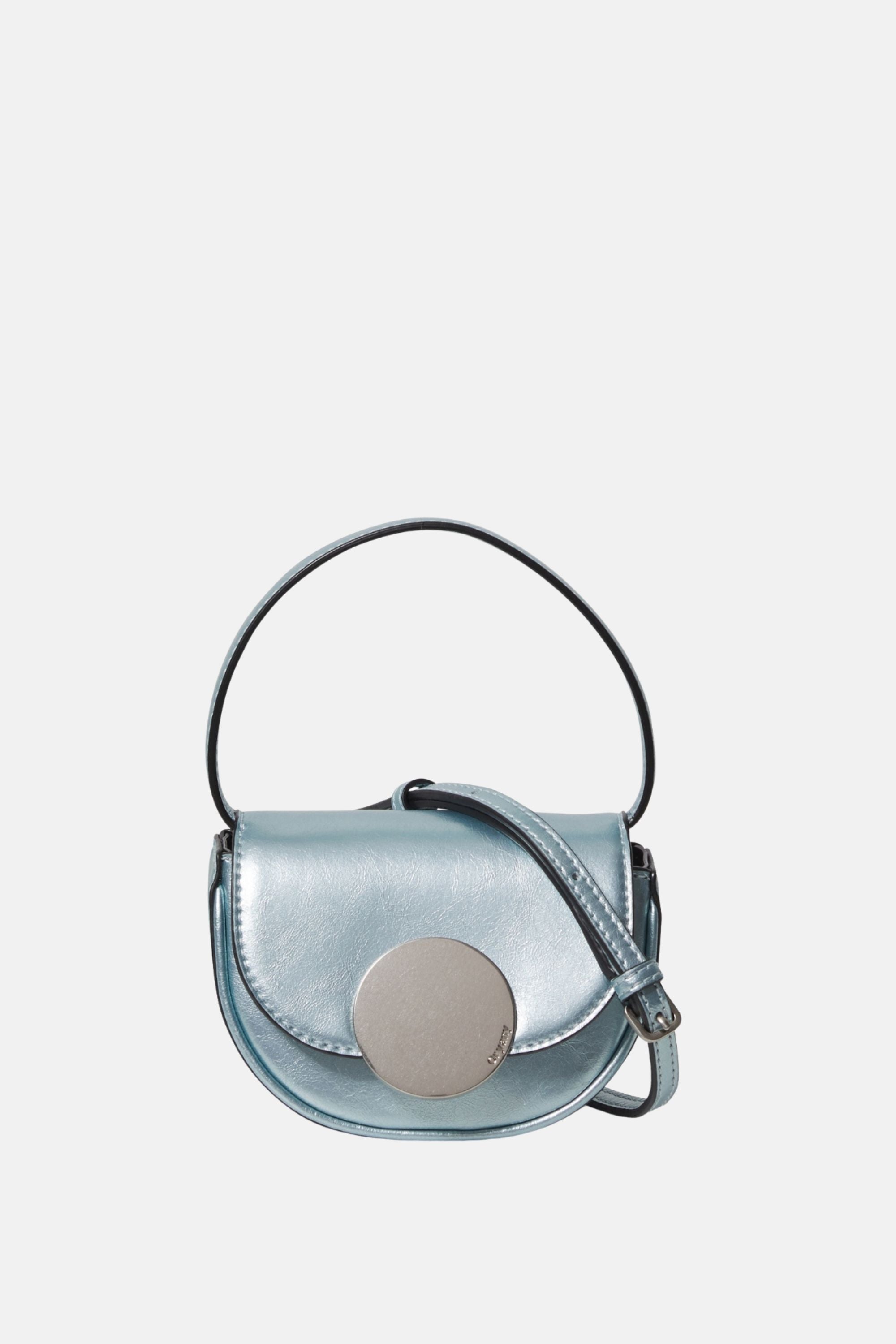 Oryany - Lottie Petite Crossbody Mini Handbags - Blue Silver / One size