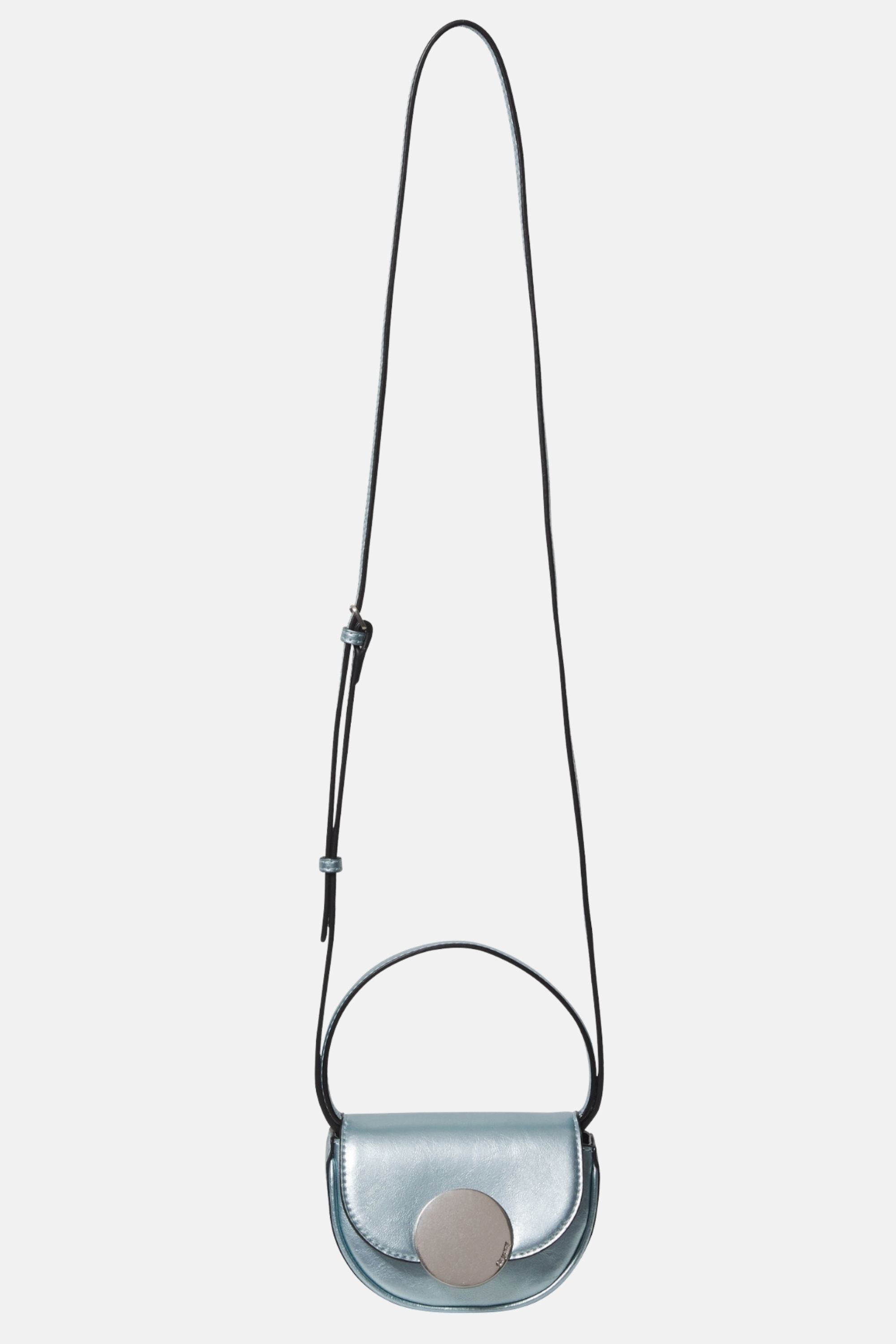 Oryany - Lottie Petite Crossbody Mini Handbags - Blue Silver / One size
