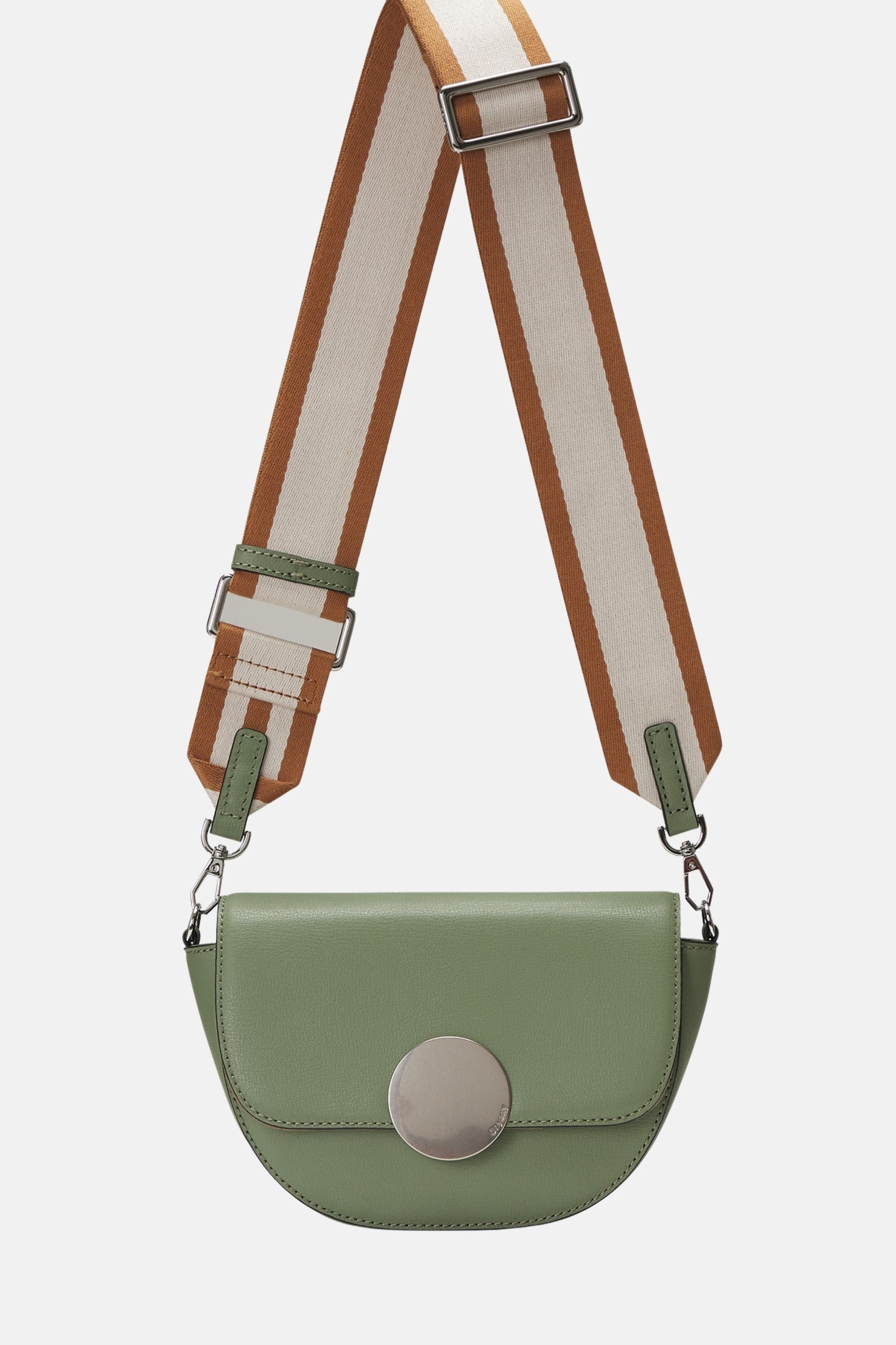 Oryany - Lottie Saddle Crossbody Small Handbags - Jade Green / One size